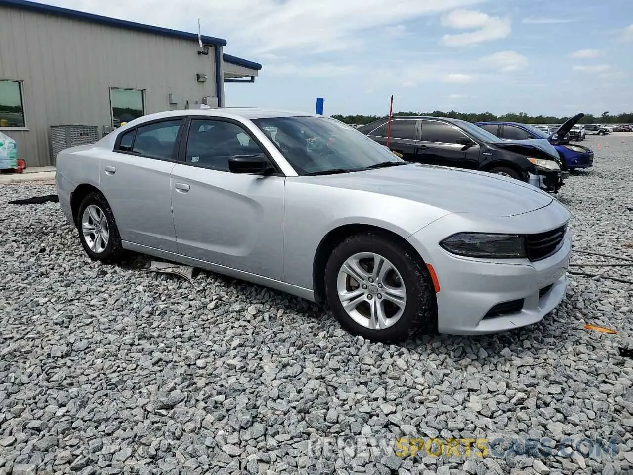 4 Photograph of a damaged car 2C3CDXBG0PH687883 DODGE CHARGER 2023