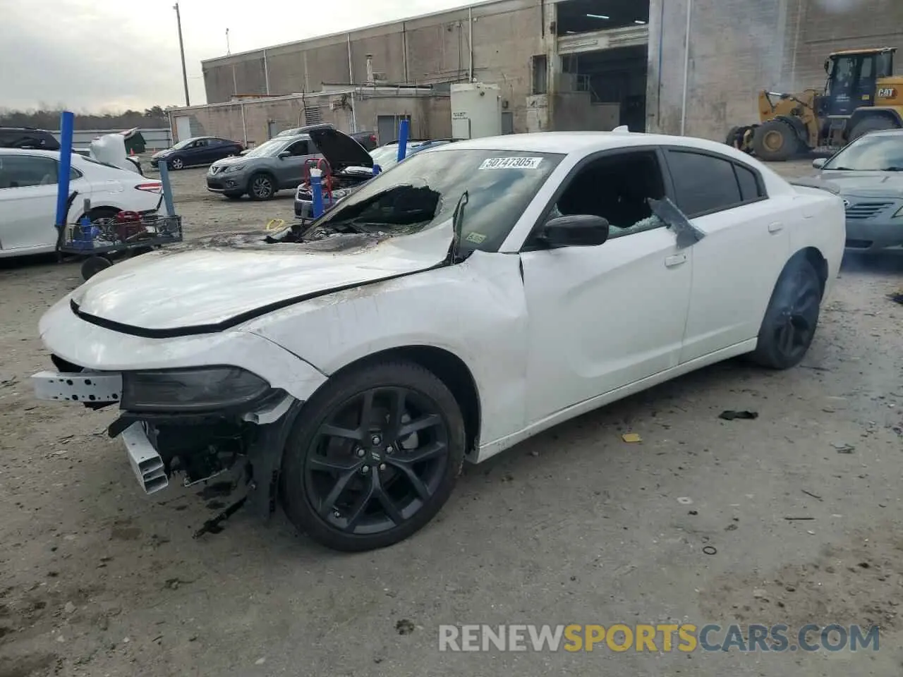 1 Photograph of a damaged car 2C3CDXBG1PH572080 DODGE CHARGER 2023