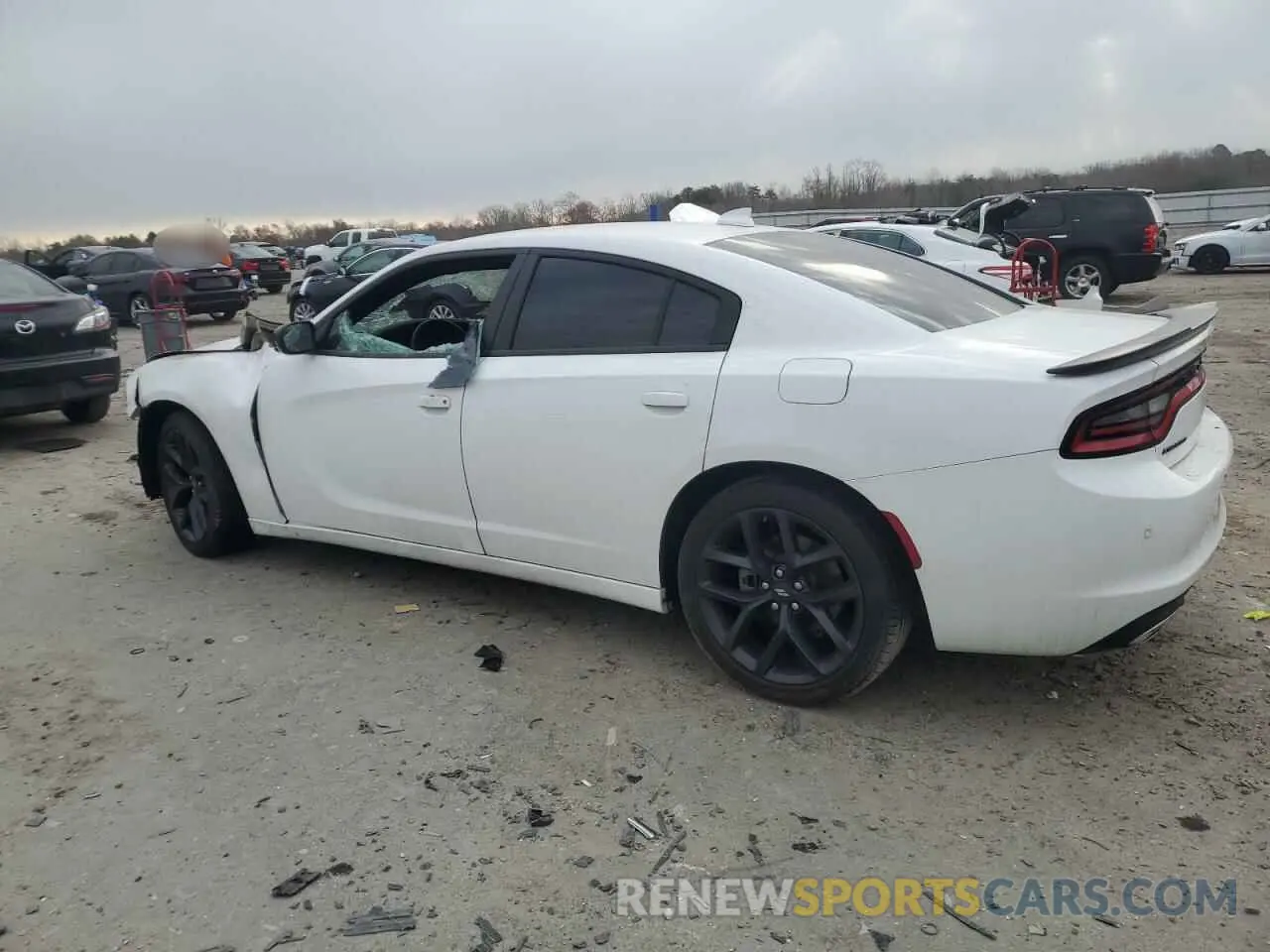 2 Photograph of a damaged car 2C3CDXBG1PH572080 DODGE CHARGER 2023