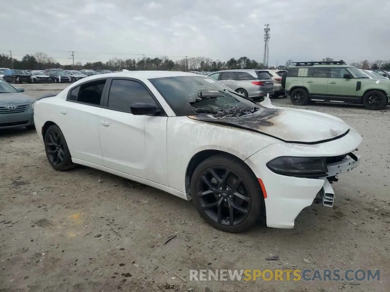 4 Photograph of a damaged car 2C3CDXBG1PH572080 DODGE CHARGER 2023