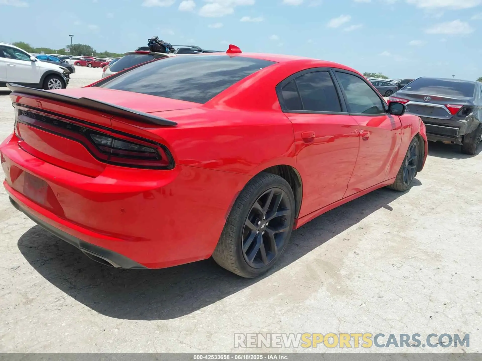 4 Photograph of a damaged car 2C3CDXBG1PH598467 DODGE CHARGER 2023