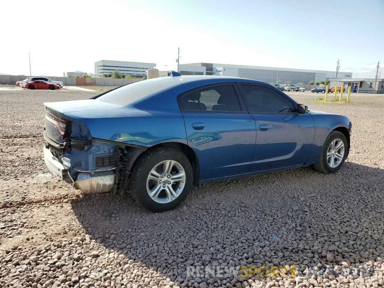 3 Photograph of a damaged car 2C3CDXBG1PH657050 DODGE CHARGER 2023