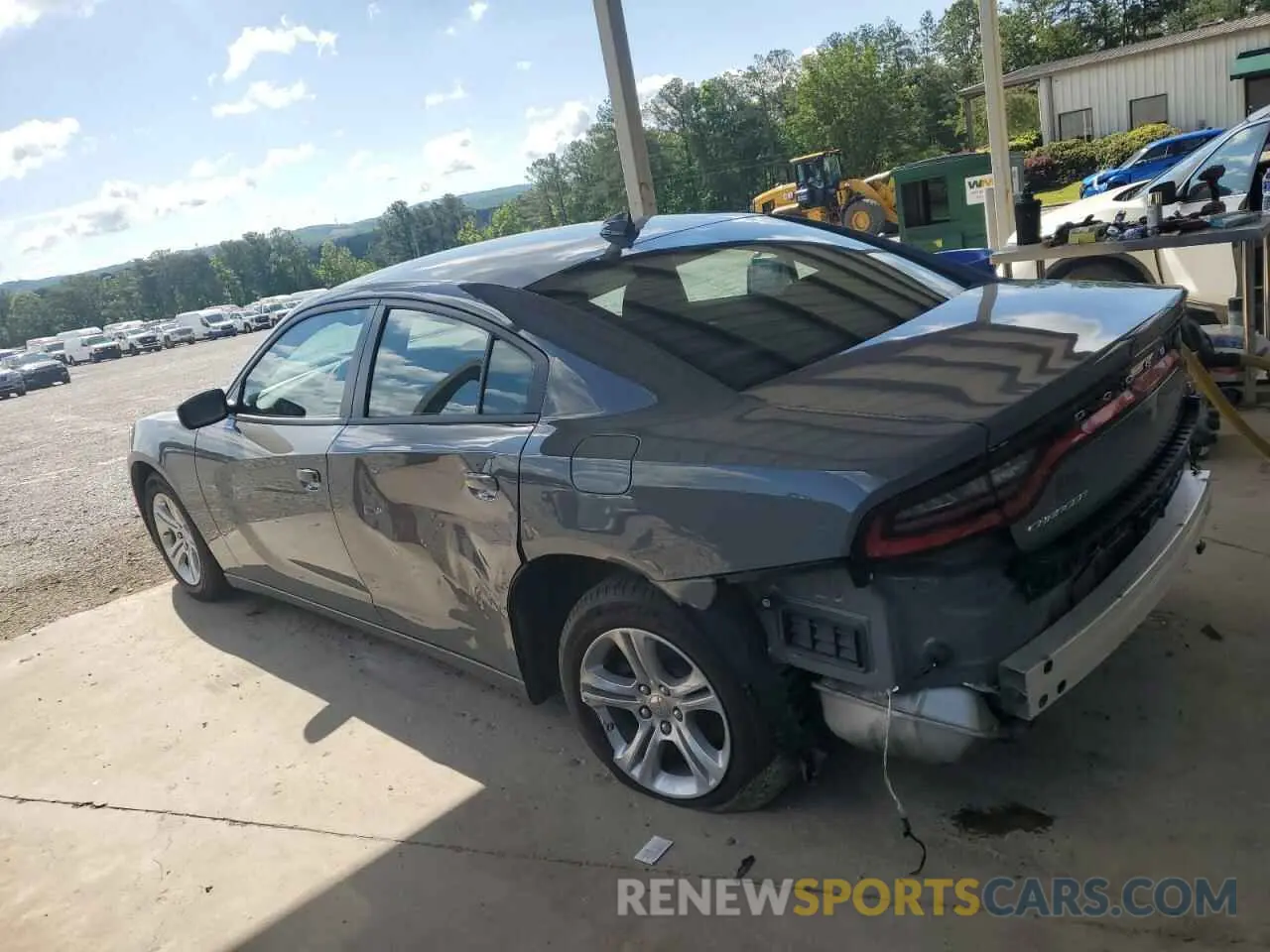 2 Photograph of a damaged car 2C3CDXBG1PH666301 DODGE CHARGER 2023
