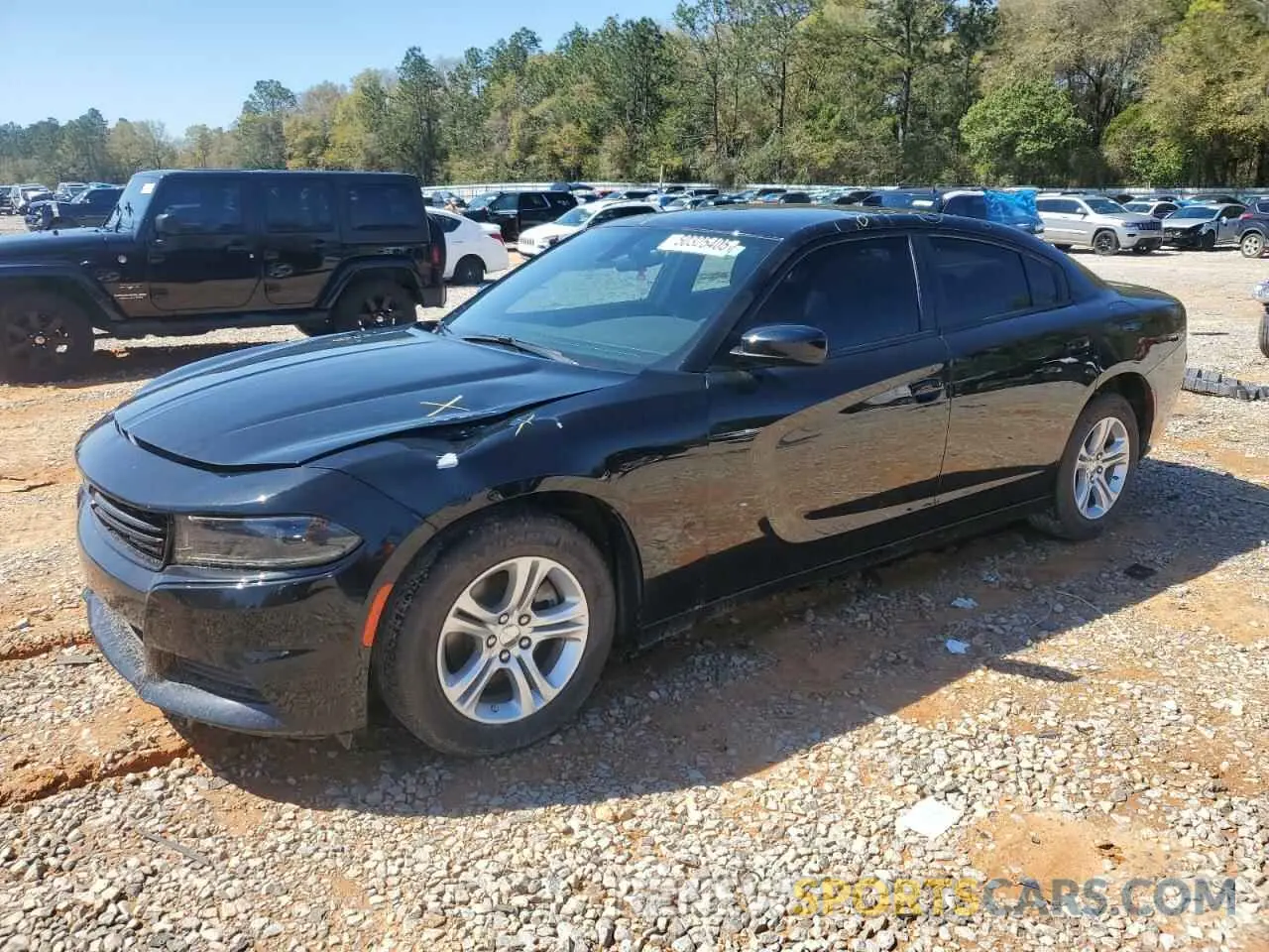 1 Photograph of a damaged car 2C3CDXBG1PH698732 DODGE CHARGER 2023