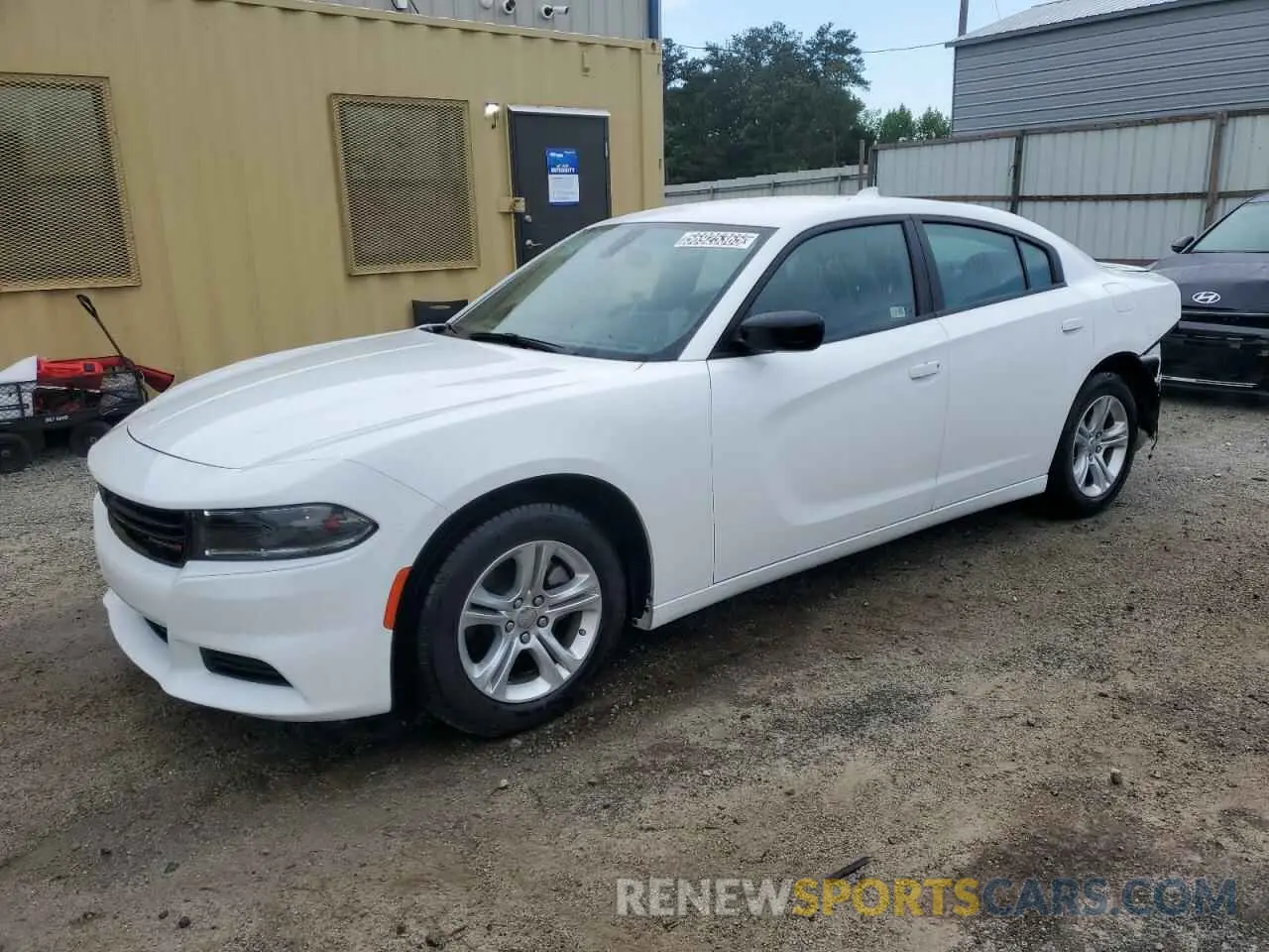 1 Photograph of a damaged car 2C3CDXBG1PH707414 DODGE CHARGER 2023