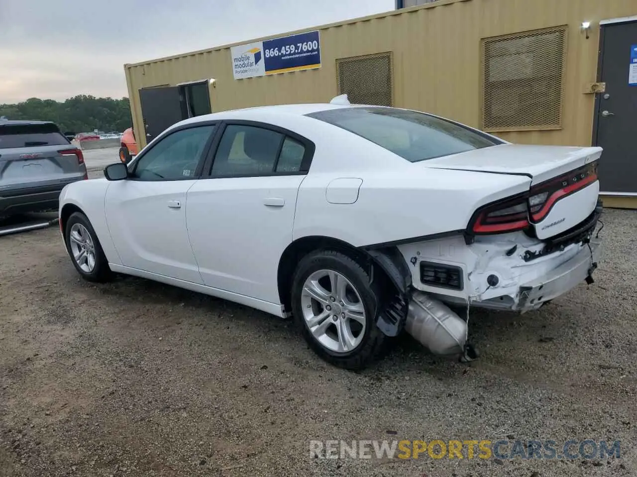 2 Photograph of a damaged car 2C3CDXBG1PH707414 DODGE CHARGER 2023