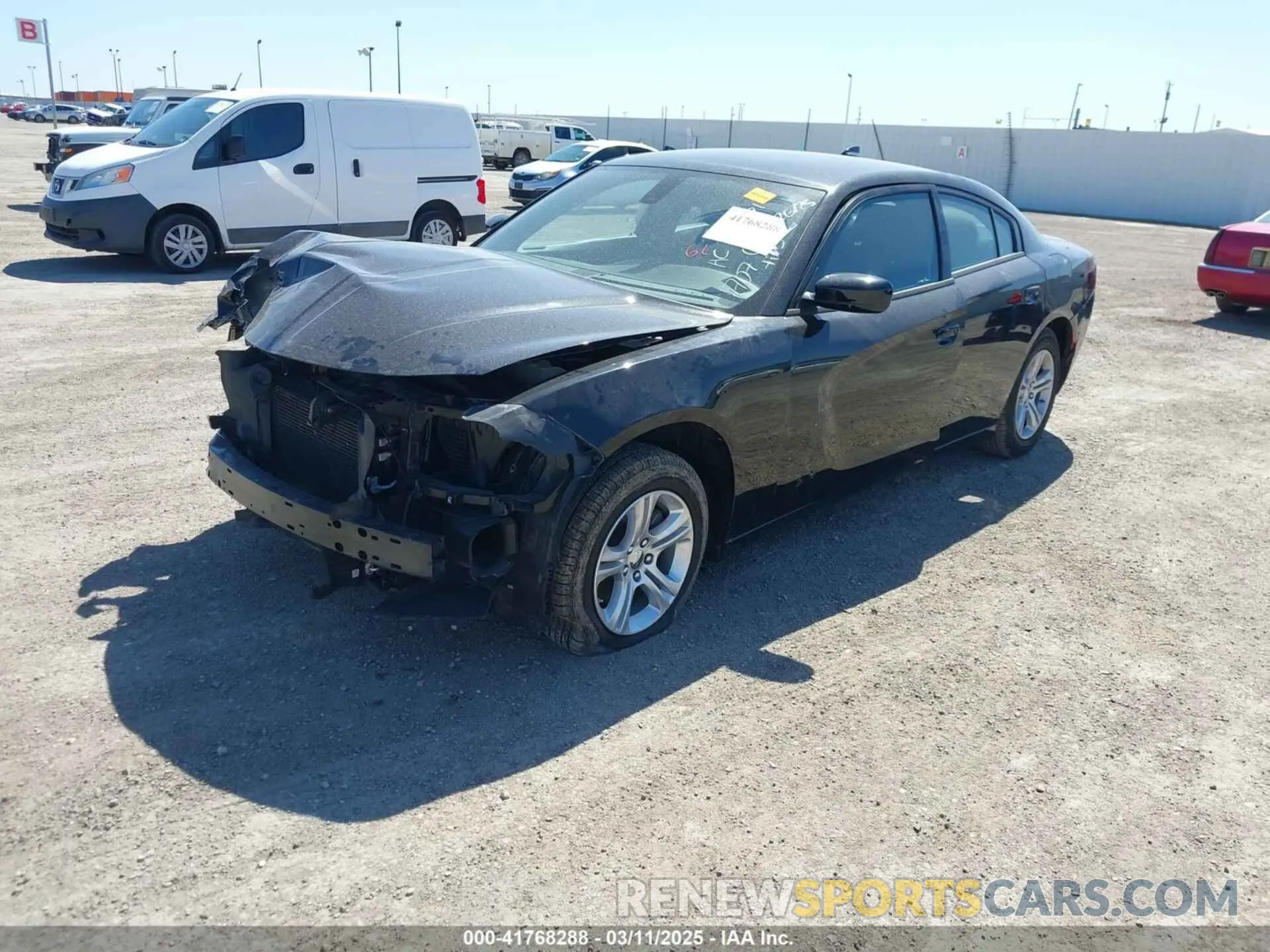 2 Photograph of a damaged car 2C3CDXBG2PH528802 DODGE CHARGER 2023
