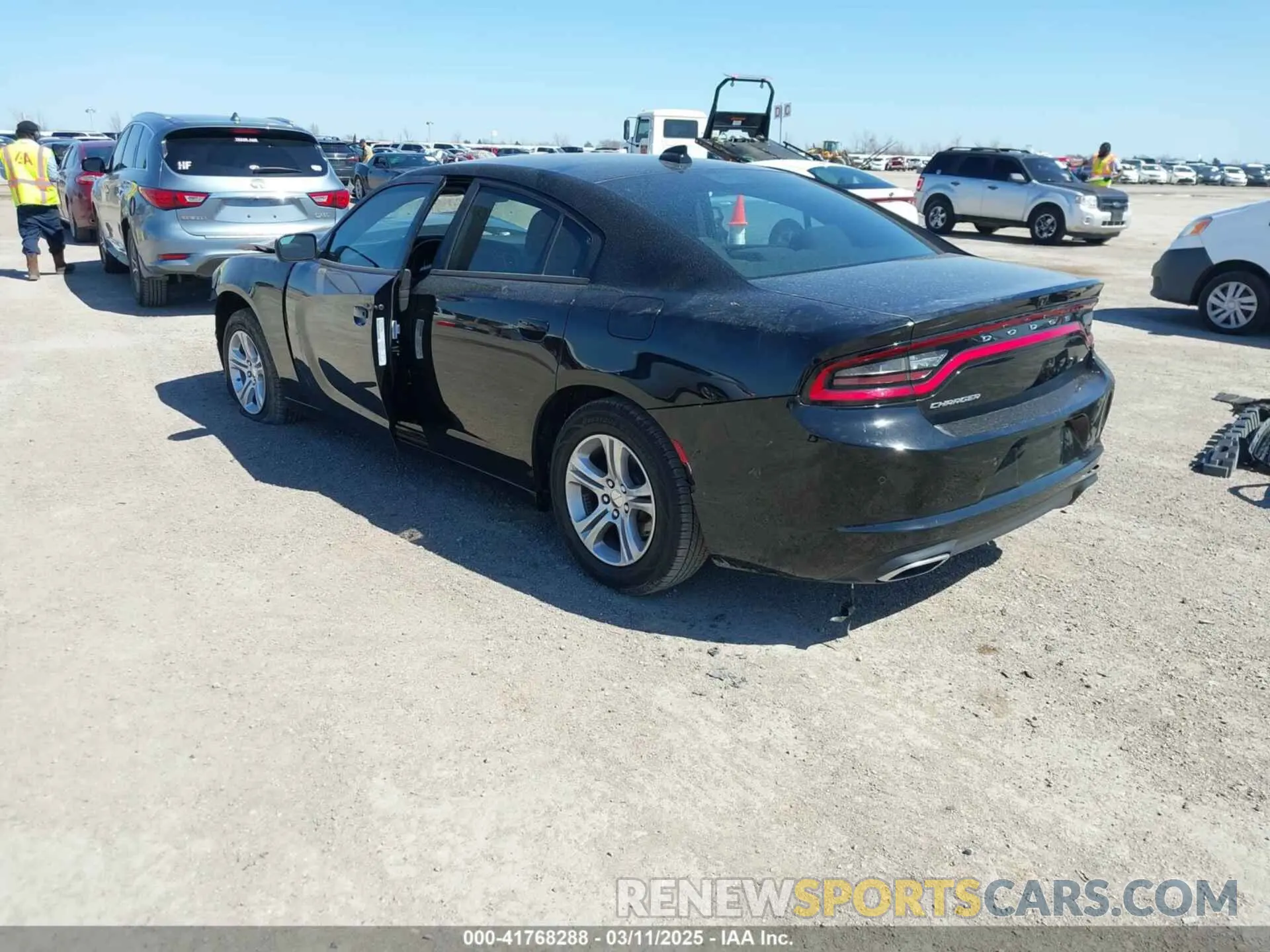 3 Photograph of a damaged car 2C3CDXBG2PH528802 DODGE CHARGER 2023