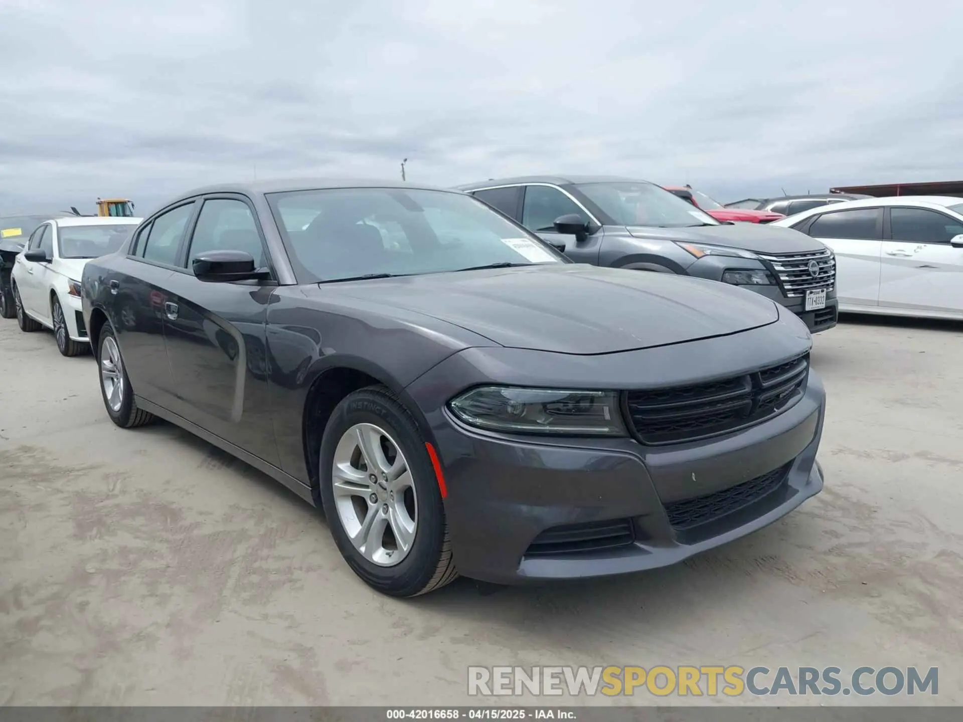 1 Photograph of a damaged car 2C3CDXBG2PH530095 DODGE CHARGER 2023