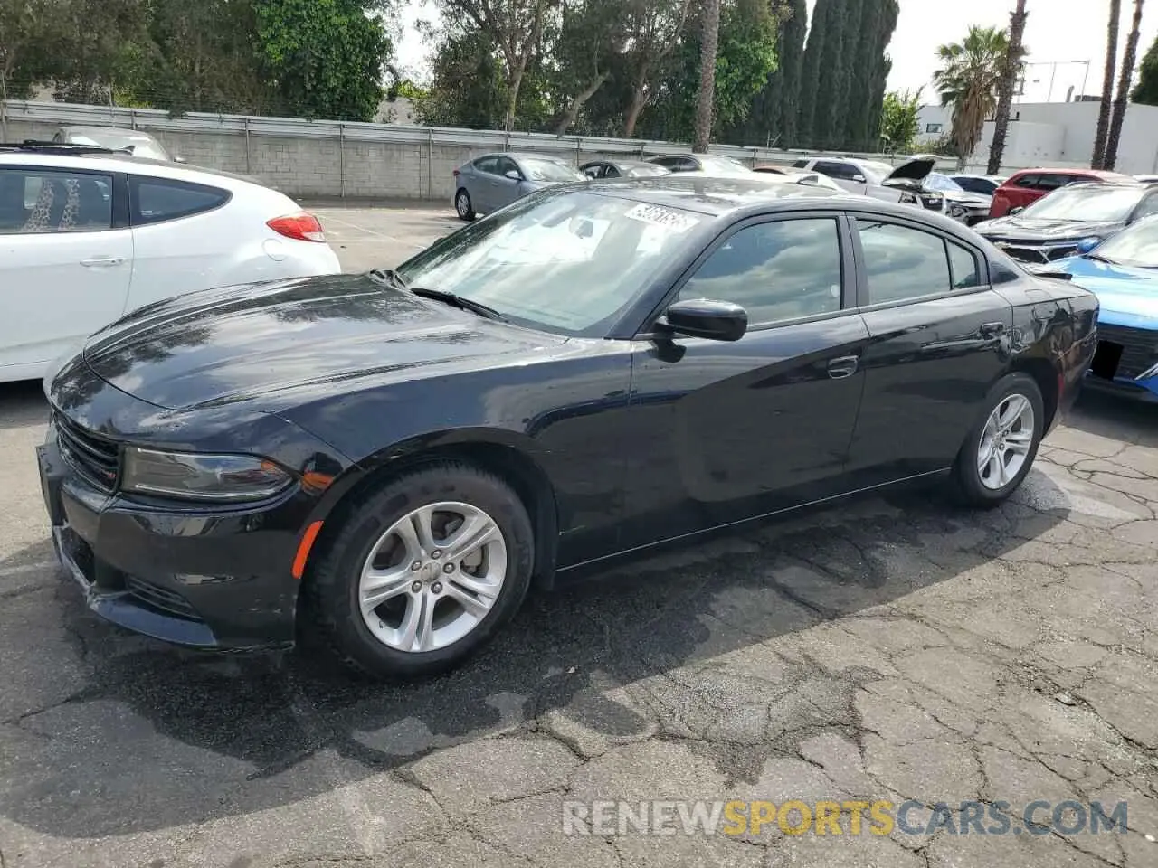 1 Photograph of a damaged car 2C3CDXBG2PH564361 DODGE CHARGER 2023