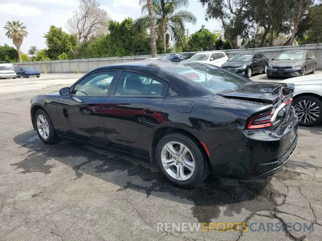 2 Photograph of a damaged car 2C3CDXBG2PH564361 DODGE CHARGER 2023
