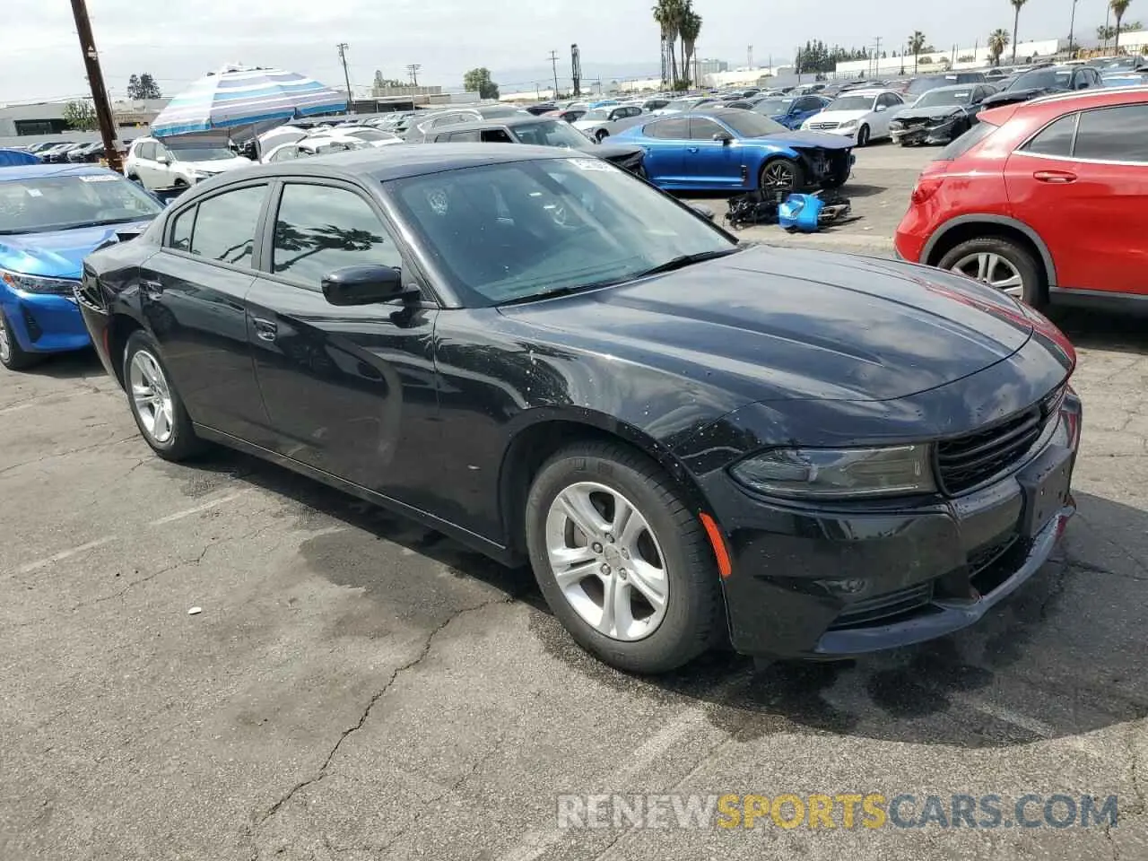 4 Photograph of a damaged car 2C3CDXBG2PH564361 DODGE CHARGER 2023