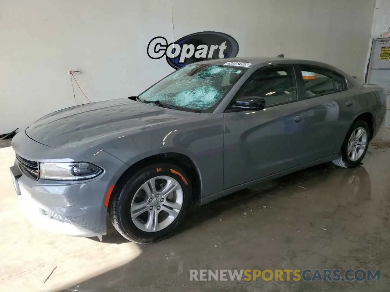 1 Photograph of a damaged car 2C3CDXBG2PH587879 DODGE CHARGER 2023