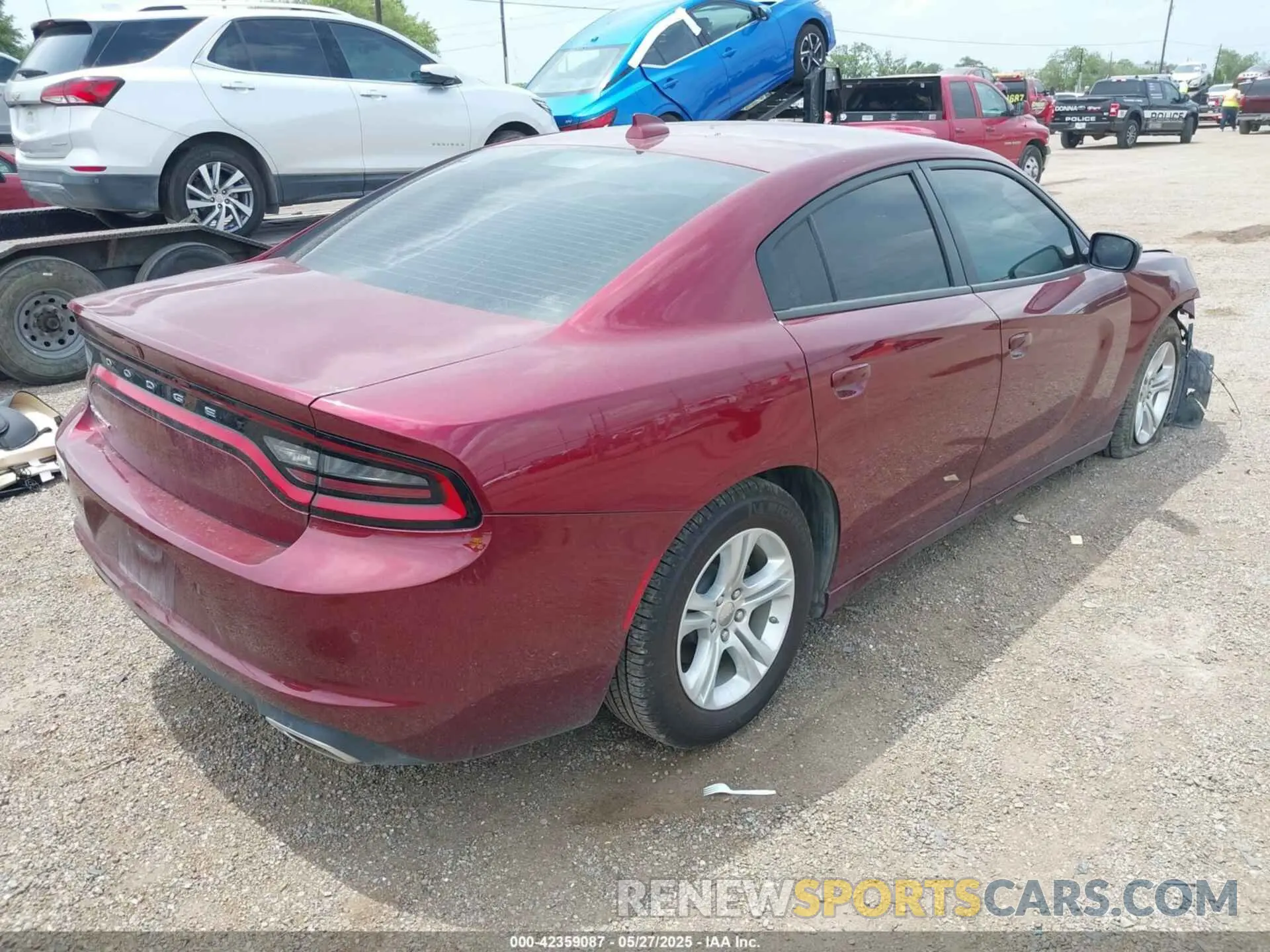 4 Photograph of a damaged car 2C3CDXBG2PH640001 DODGE CHARGER 2023
