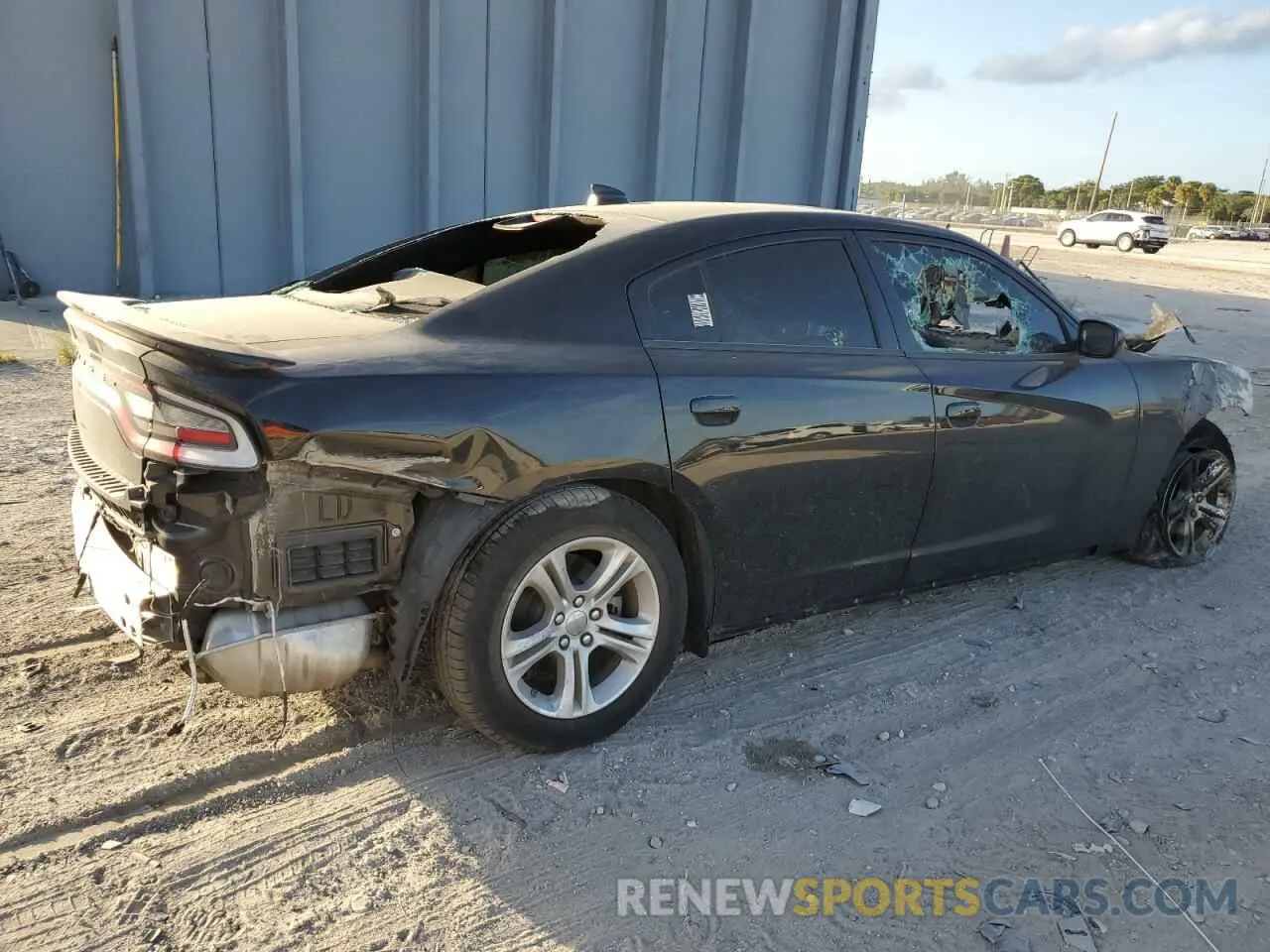 3 Photograph of a damaged car 2C3CDXBG2PH642797 DODGE CHARGER 2023