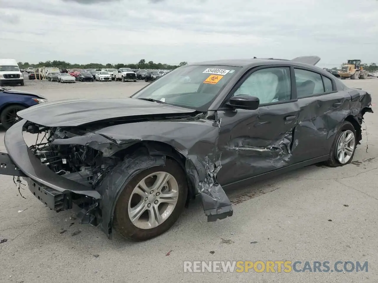 1 Photograph of a damaged car 2C3CDXBG2PH656716 DODGE CHARGER 2023