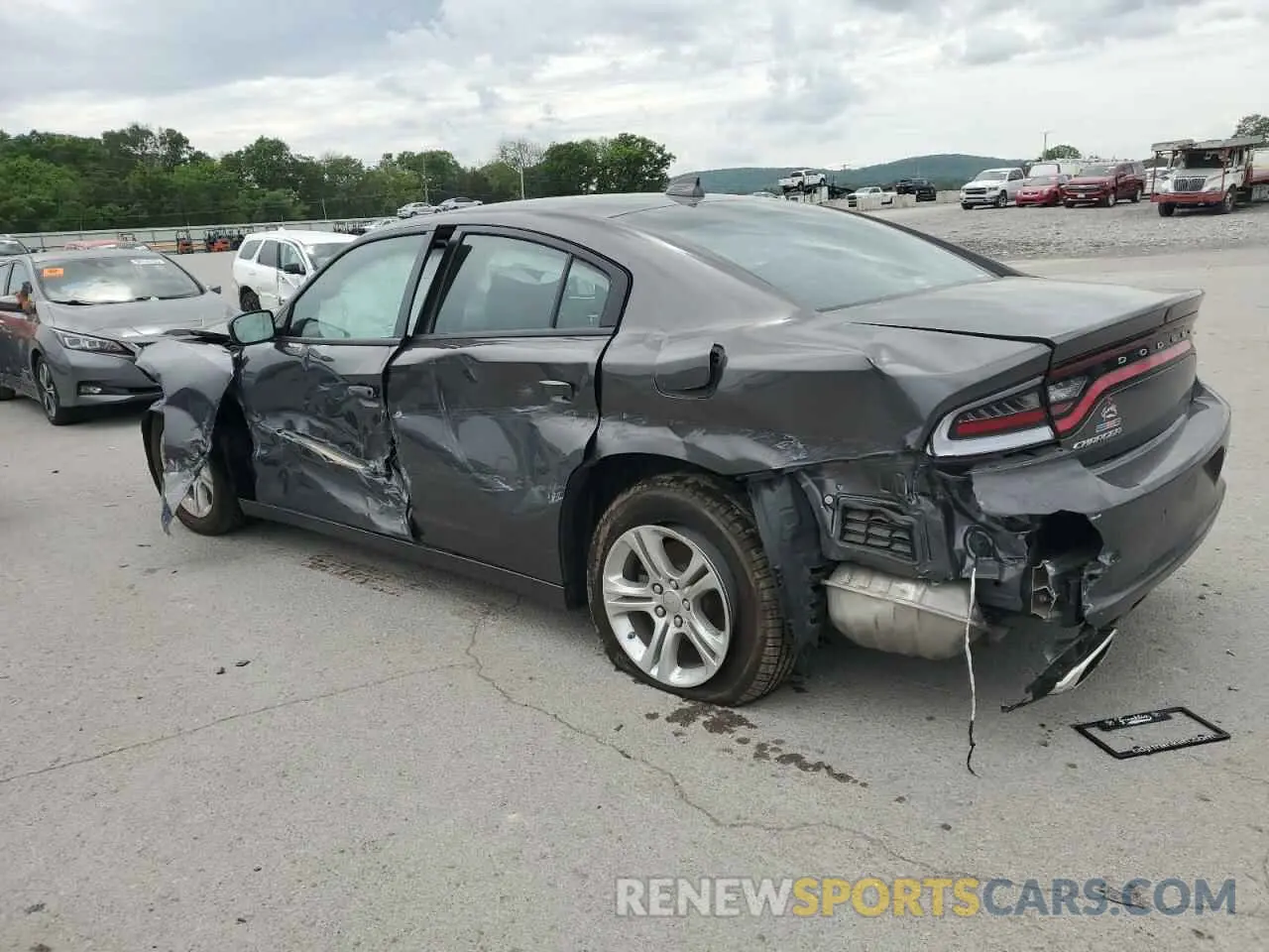 2 Photograph of a damaged car 2C3CDXBG2PH656716 DODGE CHARGER 2023