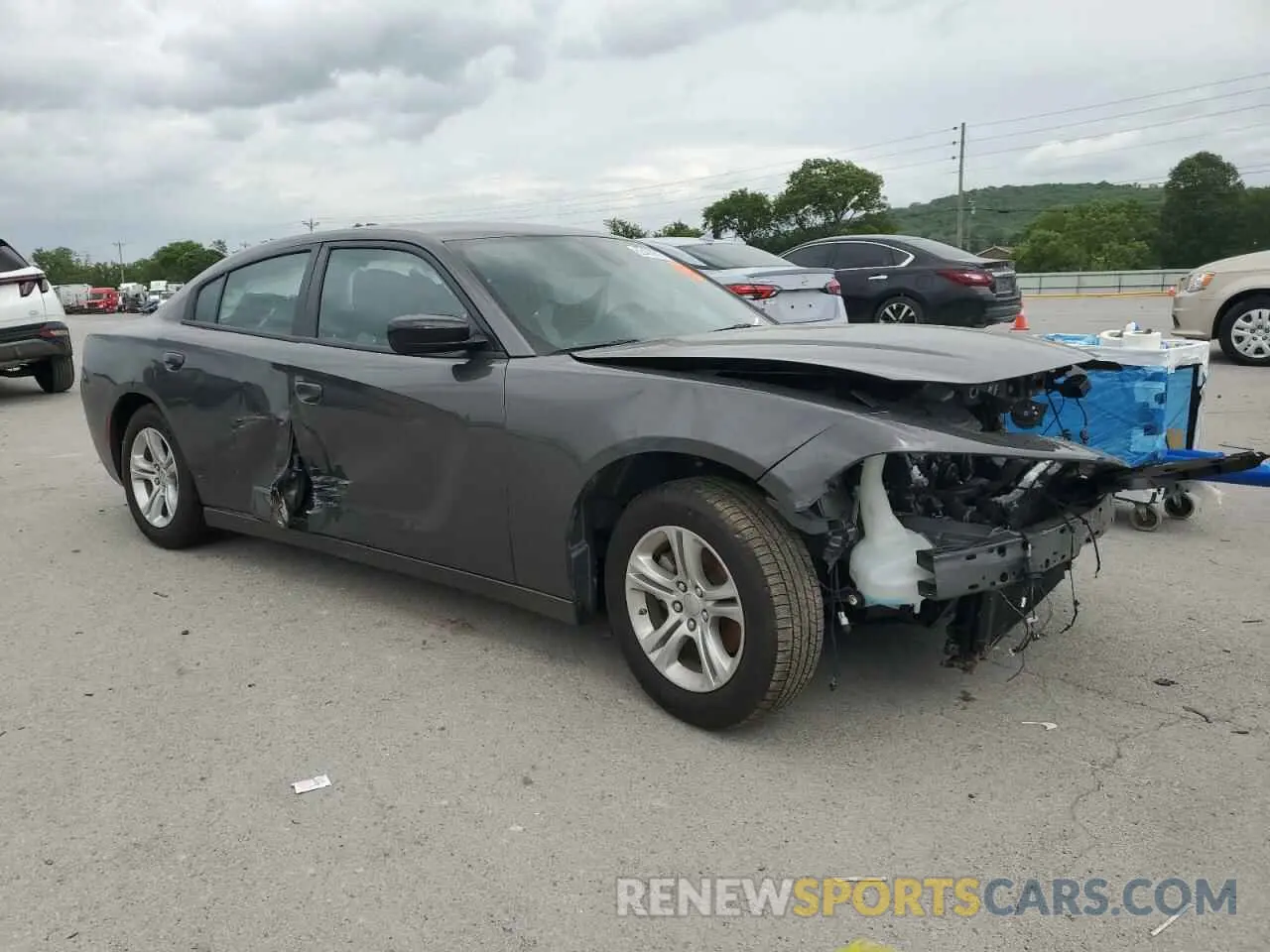 4 Photograph of a damaged car 2C3CDXBG2PH656716 DODGE CHARGER 2023
