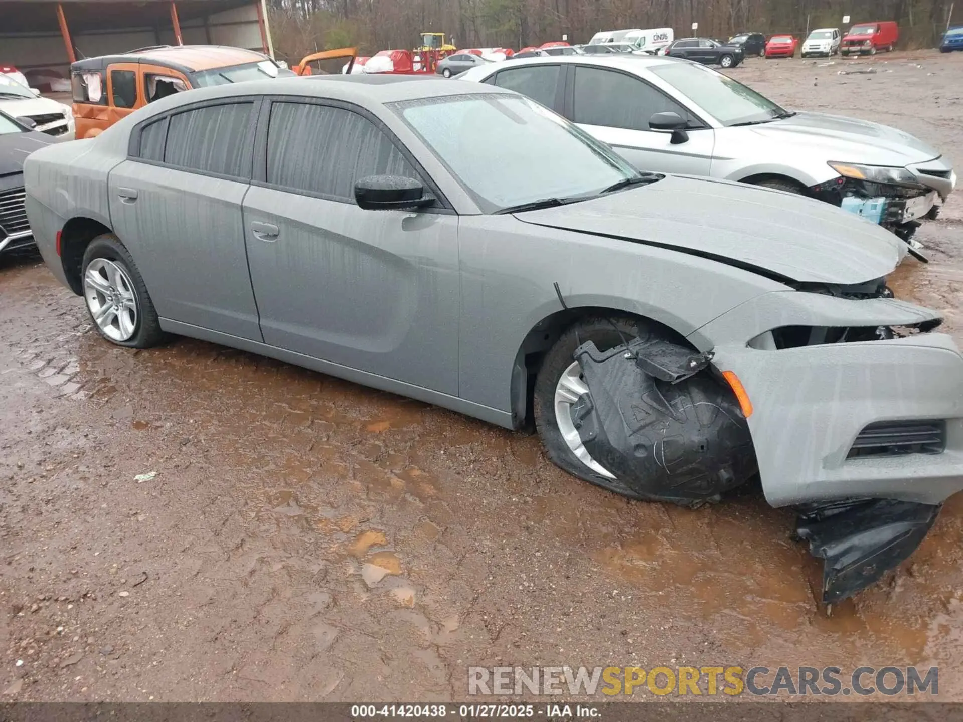 1 Photograph of a damaged car 2C3CDXBG2PH663987 DODGE CHARGER 2023