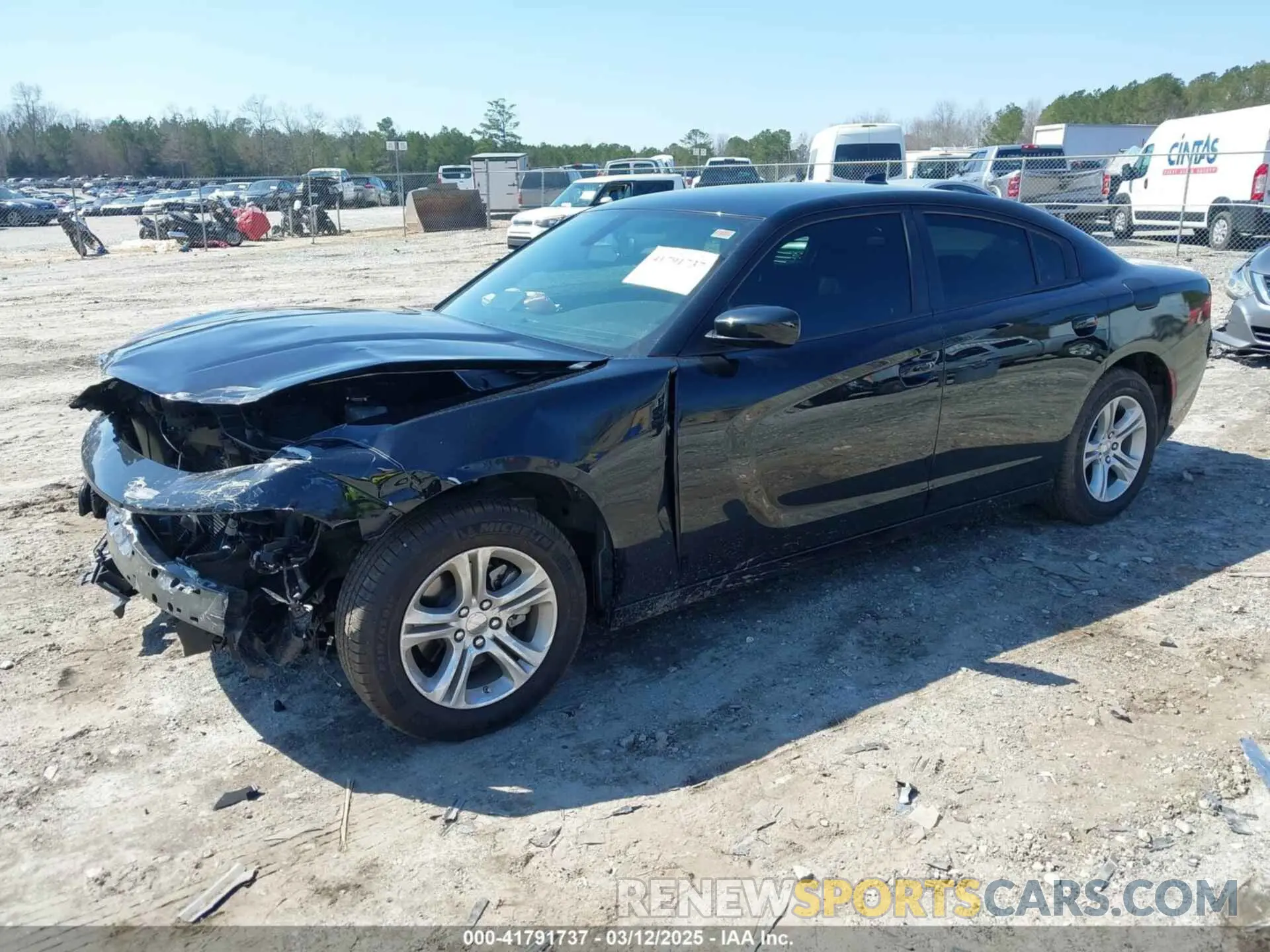 2 Photograph of a damaged car 2C3CDXBG2PH672138 DODGE CHARGER 2023