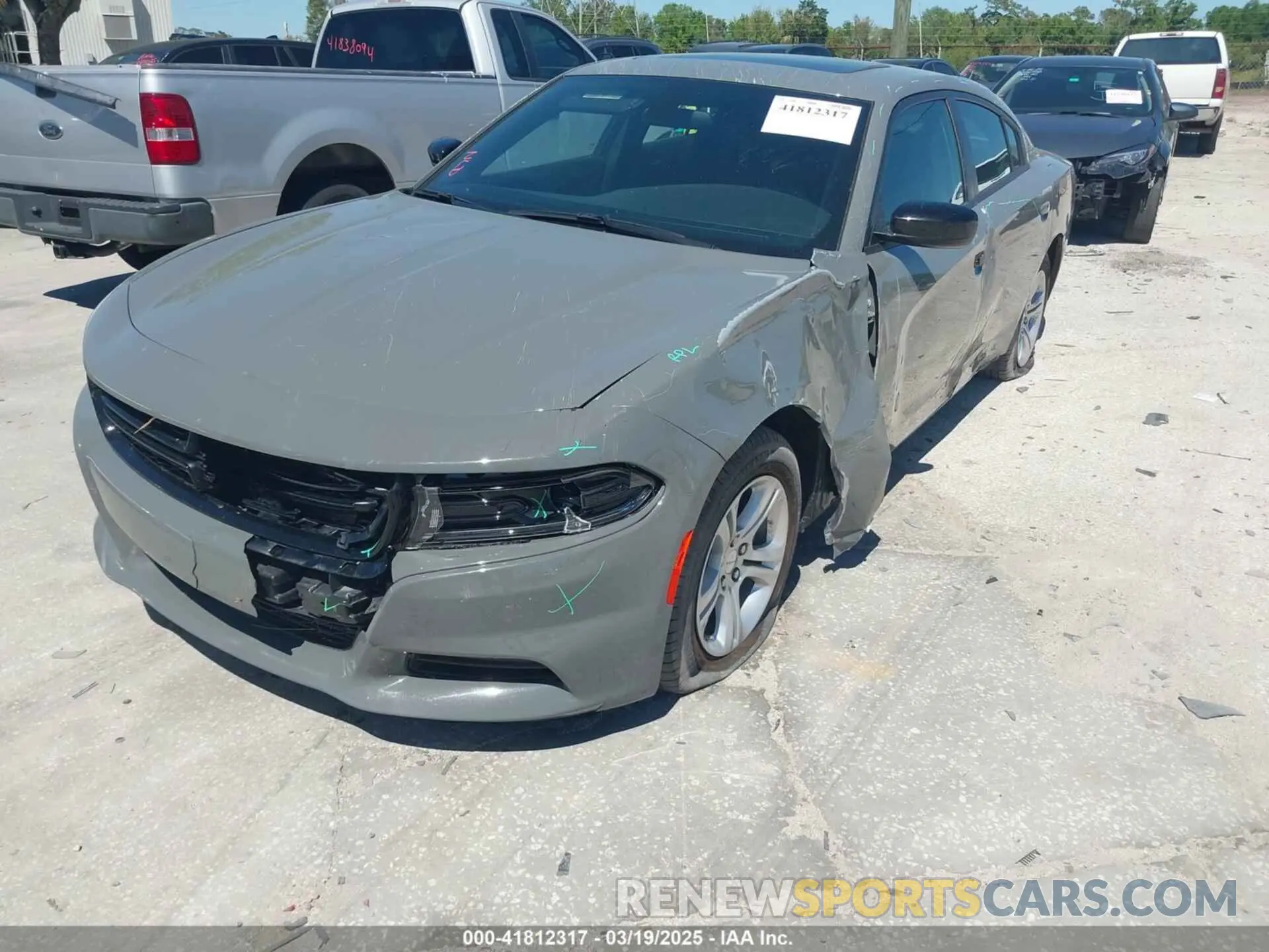 6 Photograph of a damaged car 2C3CDXBG2PH697539 DODGE CHARGER 2023
