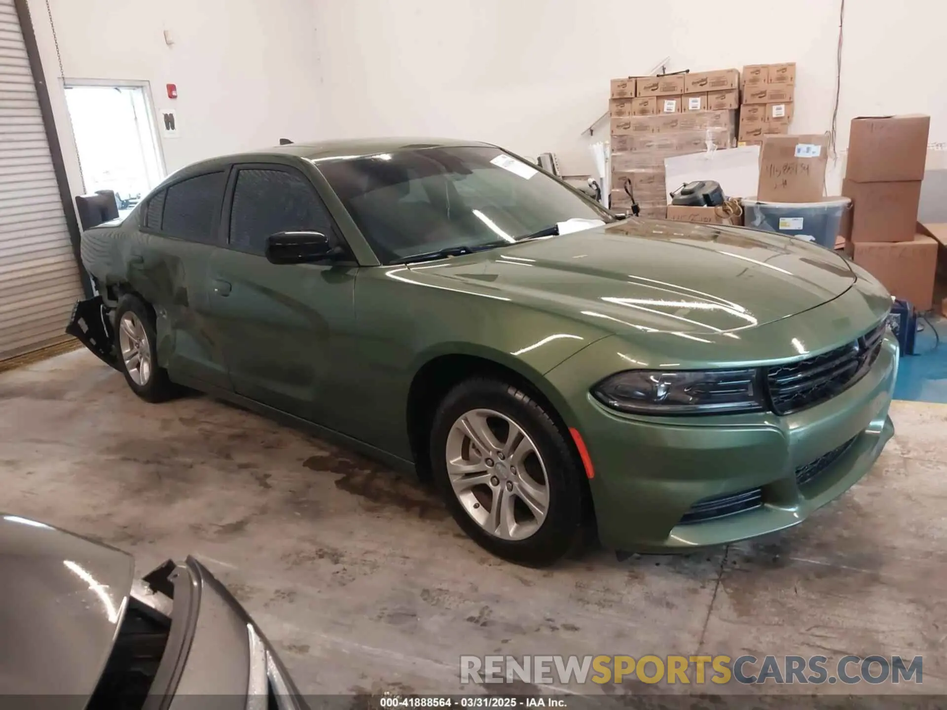 1 Photograph of a damaged car 2C3CDXBG2PH698724 DODGE CHARGER 2023