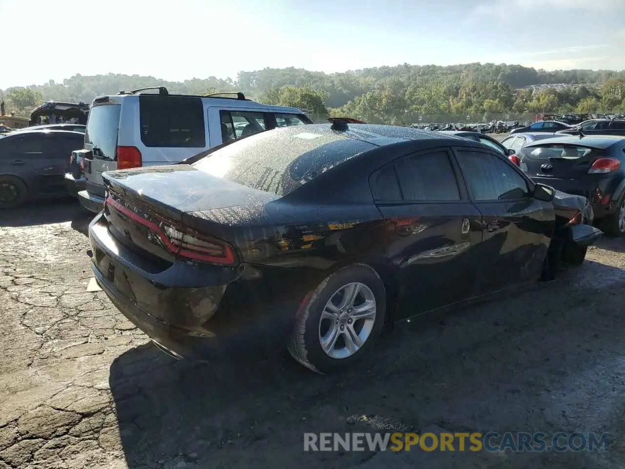 3 Photograph of a damaged car 2C3CDXBG2PH698867 DODGE CHARGER 2023
