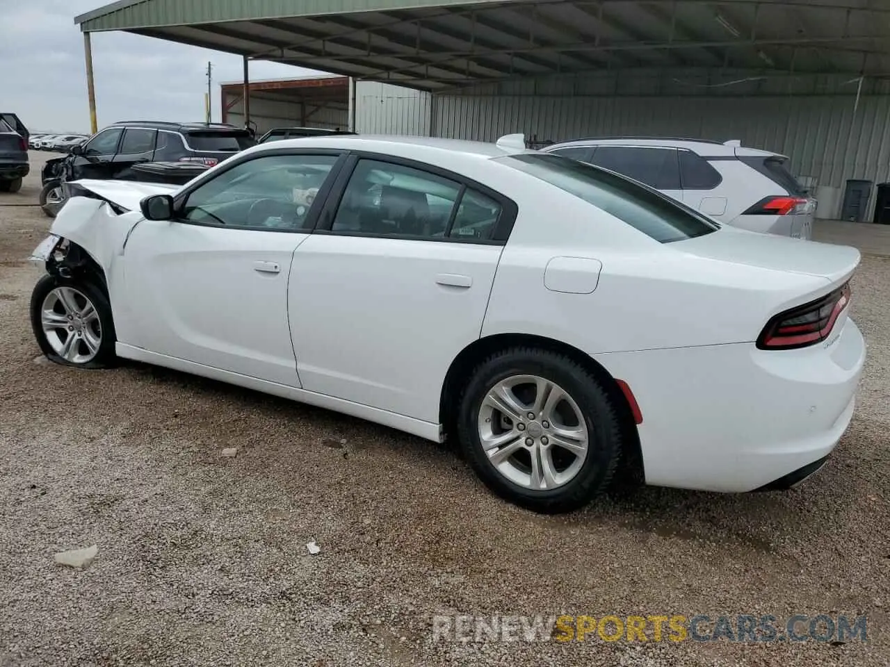 2 Photograph of a damaged car 2C3CDXBG3PH563638 DODGE CHARGER 2023