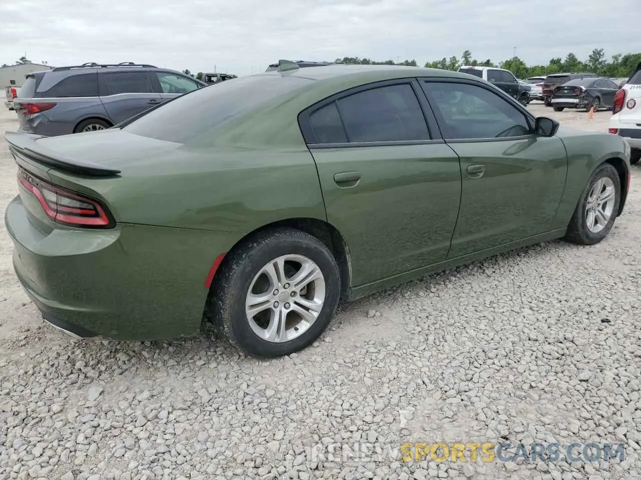 3 Photograph of a damaged car 2C3CDXBG3PH636250 DODGE CHARGER 2023