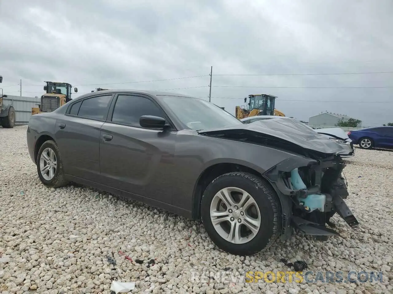 4 Photograph of a damaged car 2C3CDXBG3PH699624 DODGE CHARGER 2023
