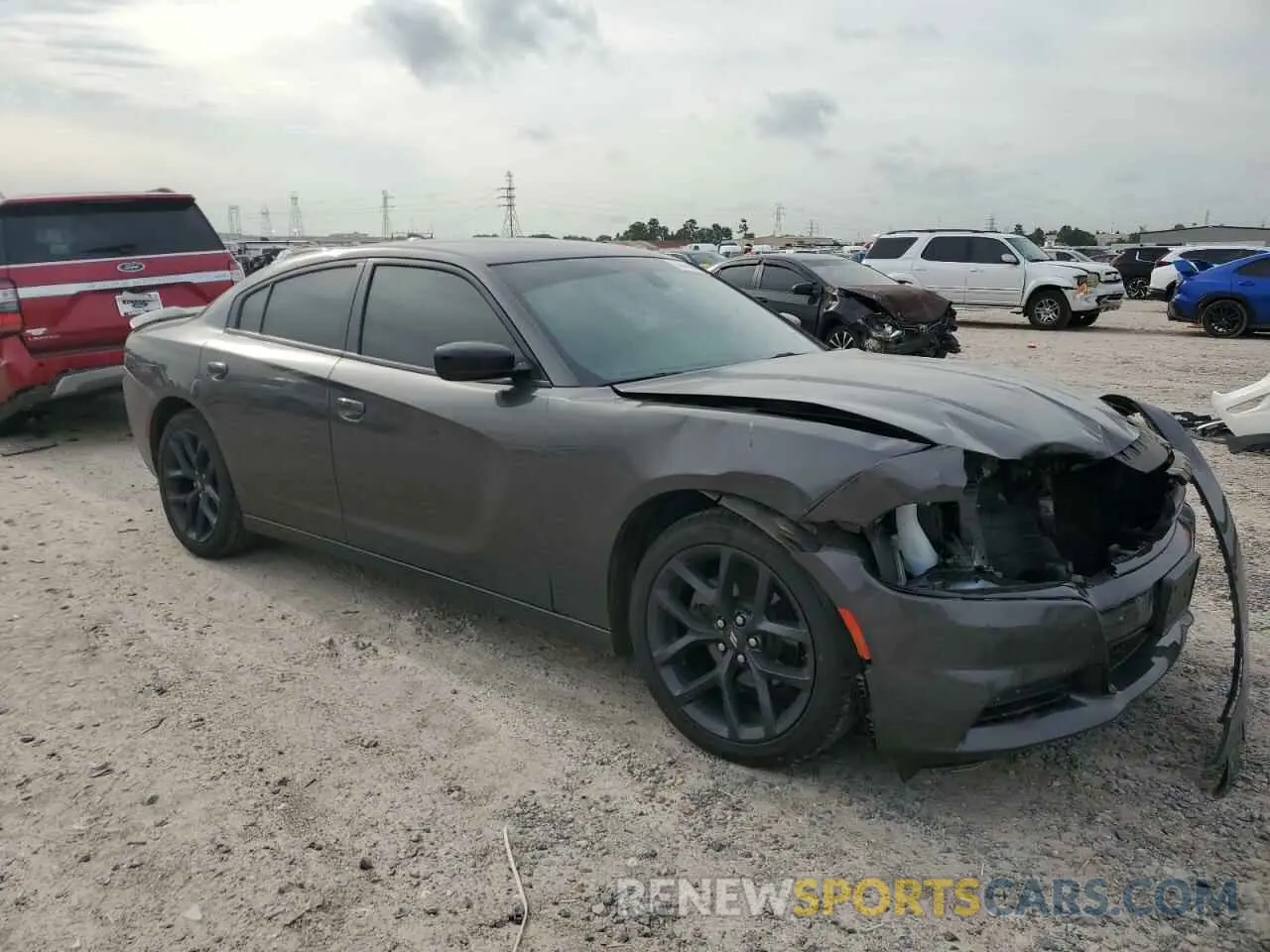 4 Photograph of a damaged car 2C3CDXBG4PH519017 DODGE CHARGER 2023