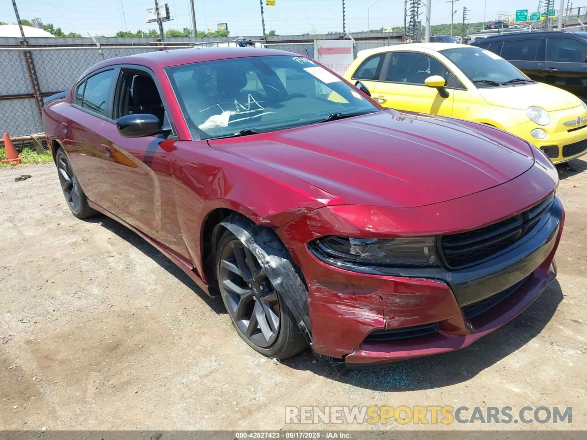 1 Photograph of a damaged car 2C3CDXBG4PH548369 DODGE CHARGER 2023