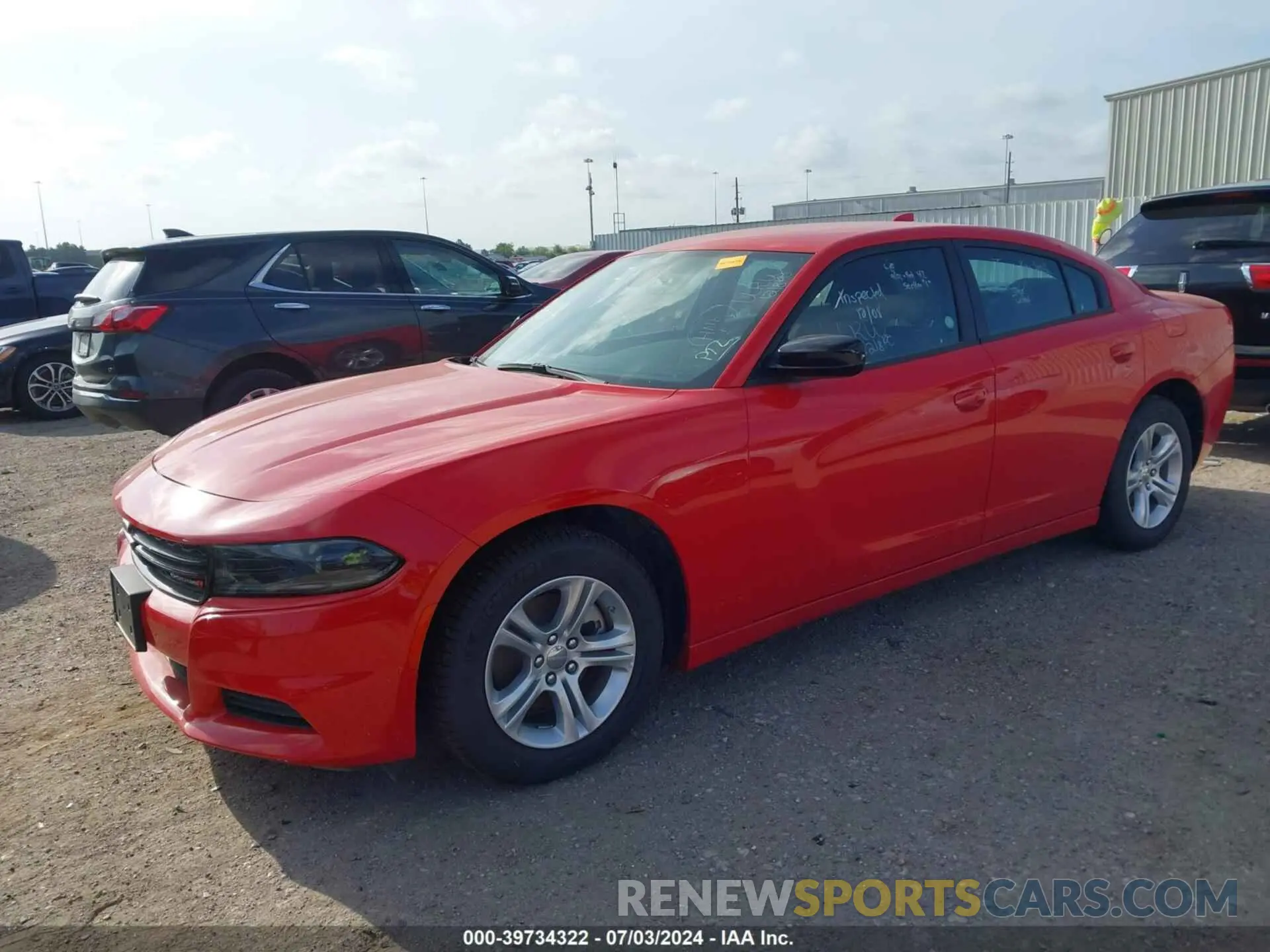 2 Photograph of a damaged car 2C3CDXBG4PH550722 DODGE CHARGER 2023