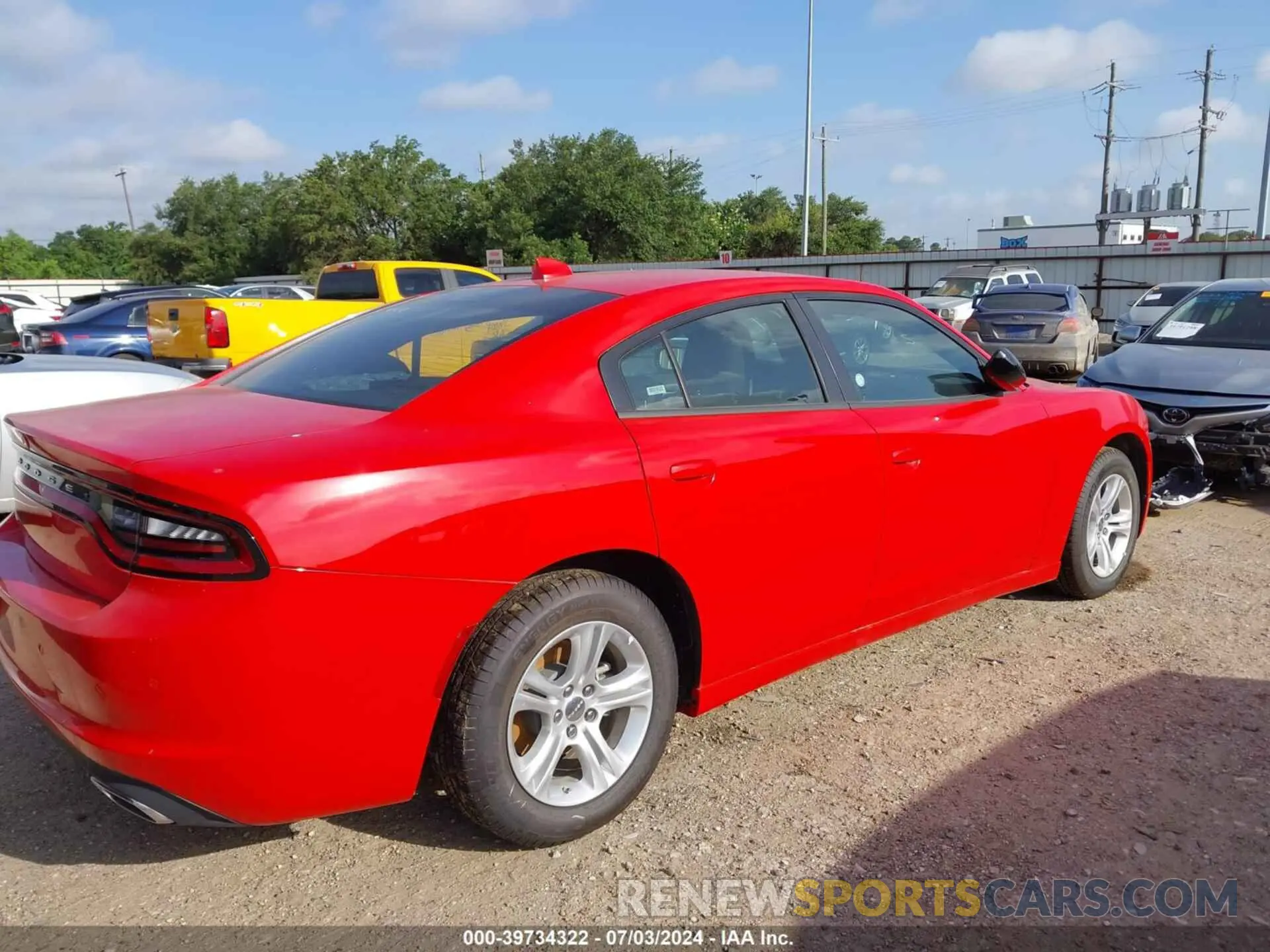4 Photograph of a damaged car 2C3CDXBG4PH550722 DODGE CHARGER 2023
