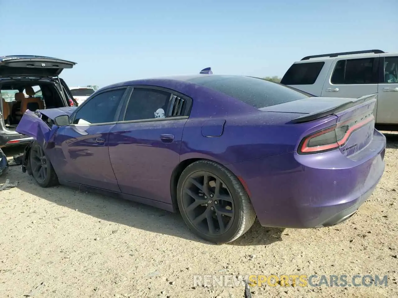 2 Photograph of a damaged car 2C3CDXBG4PH626794 DODGE CHARGER 2023