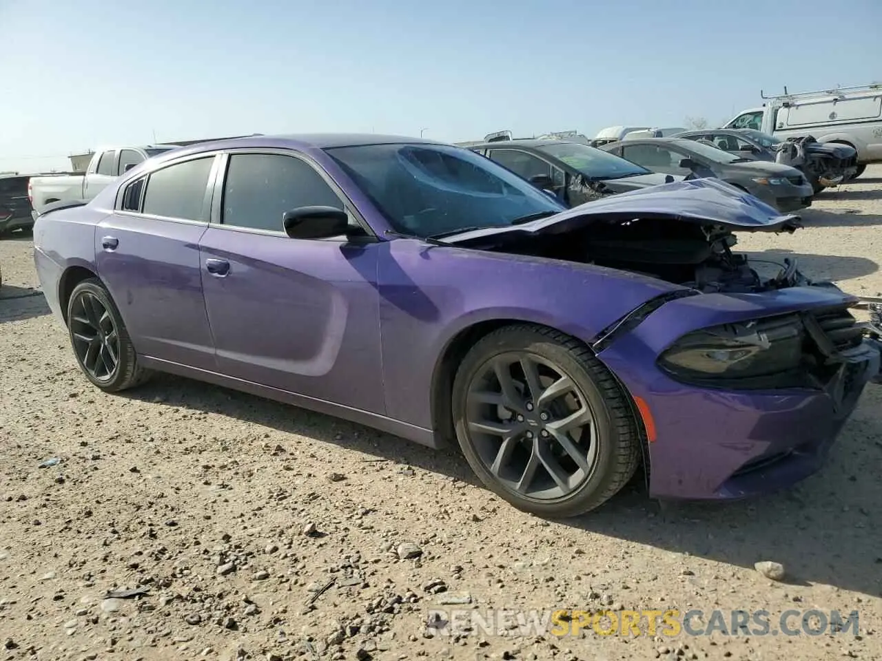 4 Photograph of a damaged car 2C3CDXBG4PH626794 DODGE CHARGER 2023