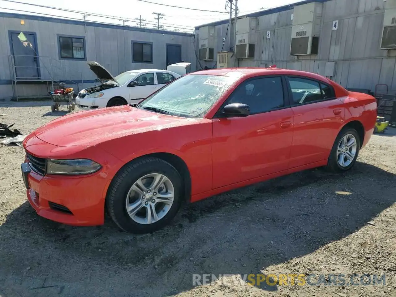 1 Photograph of a damaged car 2C3CDXBG4PH643059 DODGE CHARGER 2023
