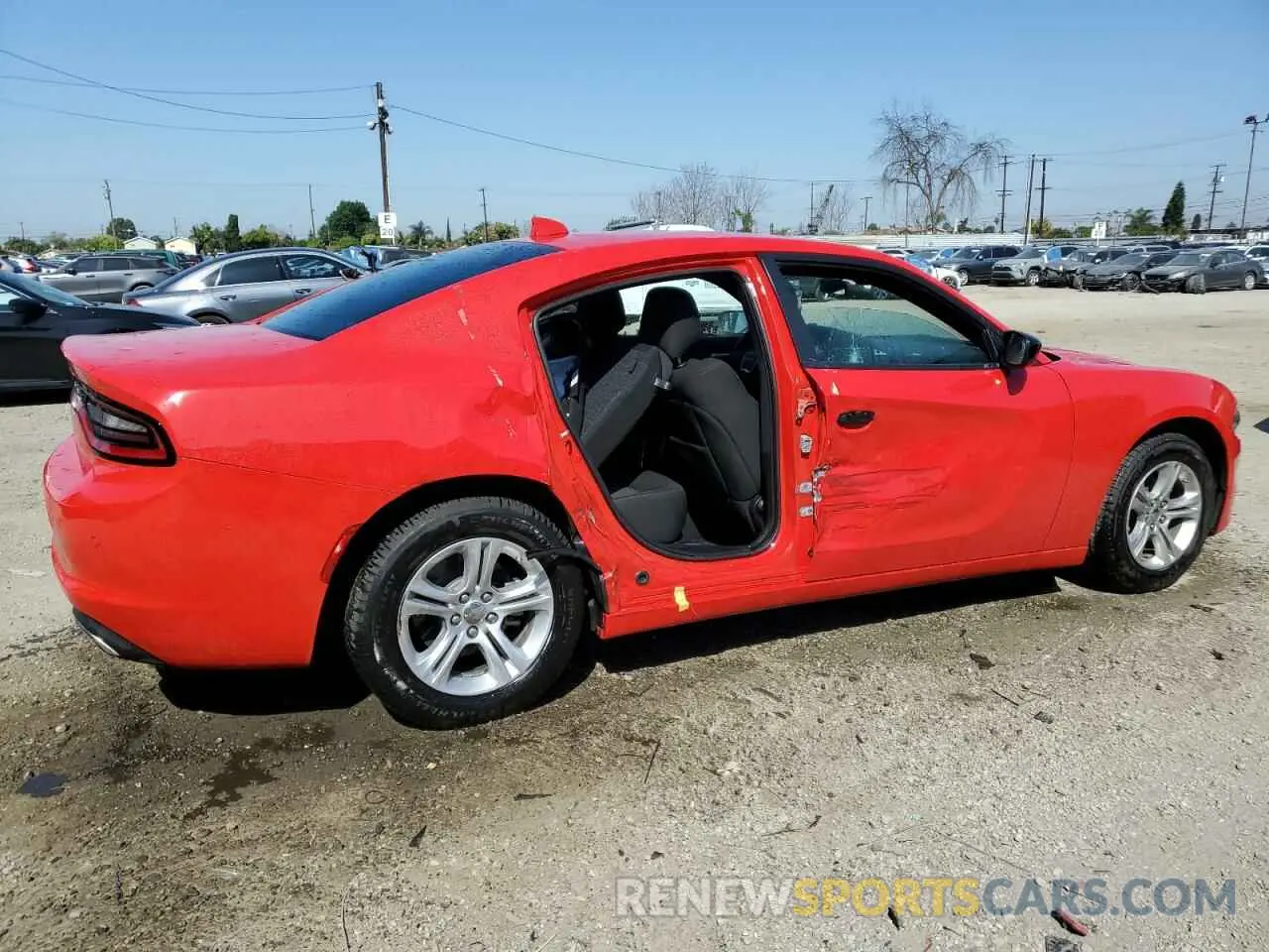 3 Photograph of a damaged car 2C3CDXBG4PH643059 DODGE CHARGER 2023