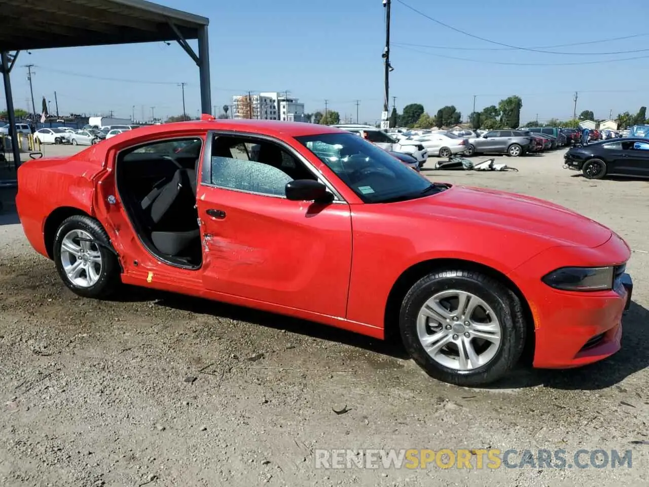 4 Photograph of a damaged car 2C3CDXBG4PH643059 DODGE CHARGER 2023