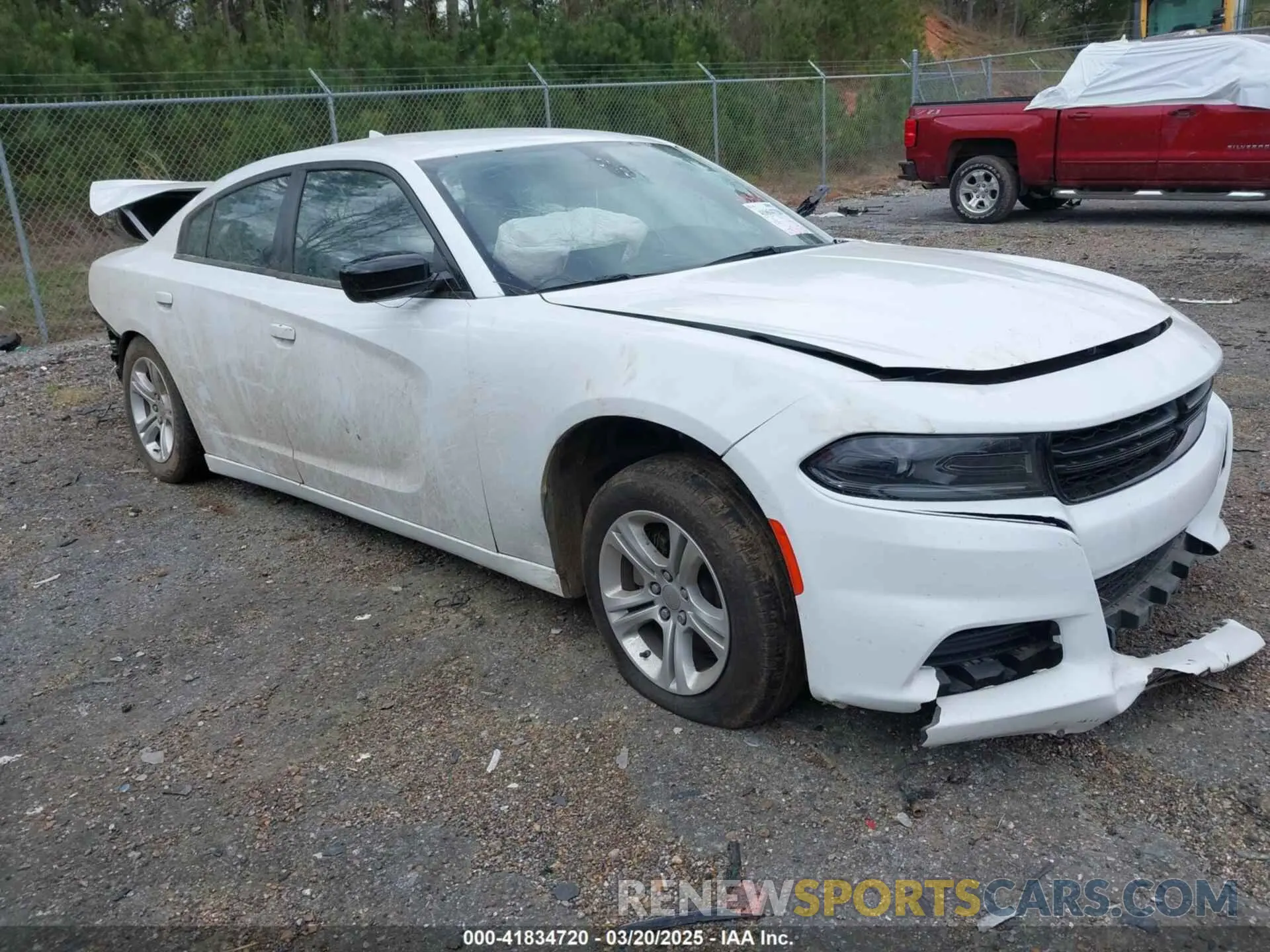 1 Photograph of a damaged car 2C3CDXBG4PH643692 DODGE CHARGER 2023