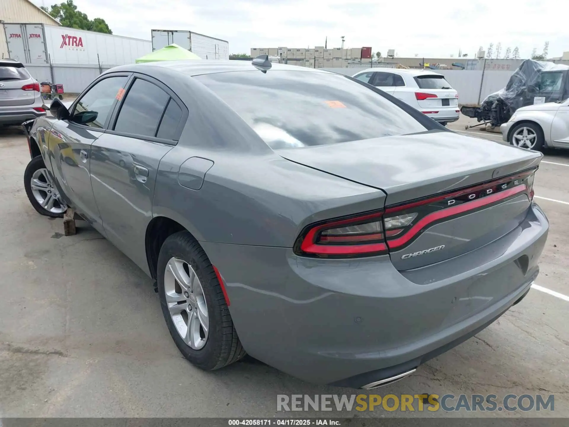 3 Photograph of a damaged car 2C3CDXBG4PH703423 DODGE CHARGER 2023