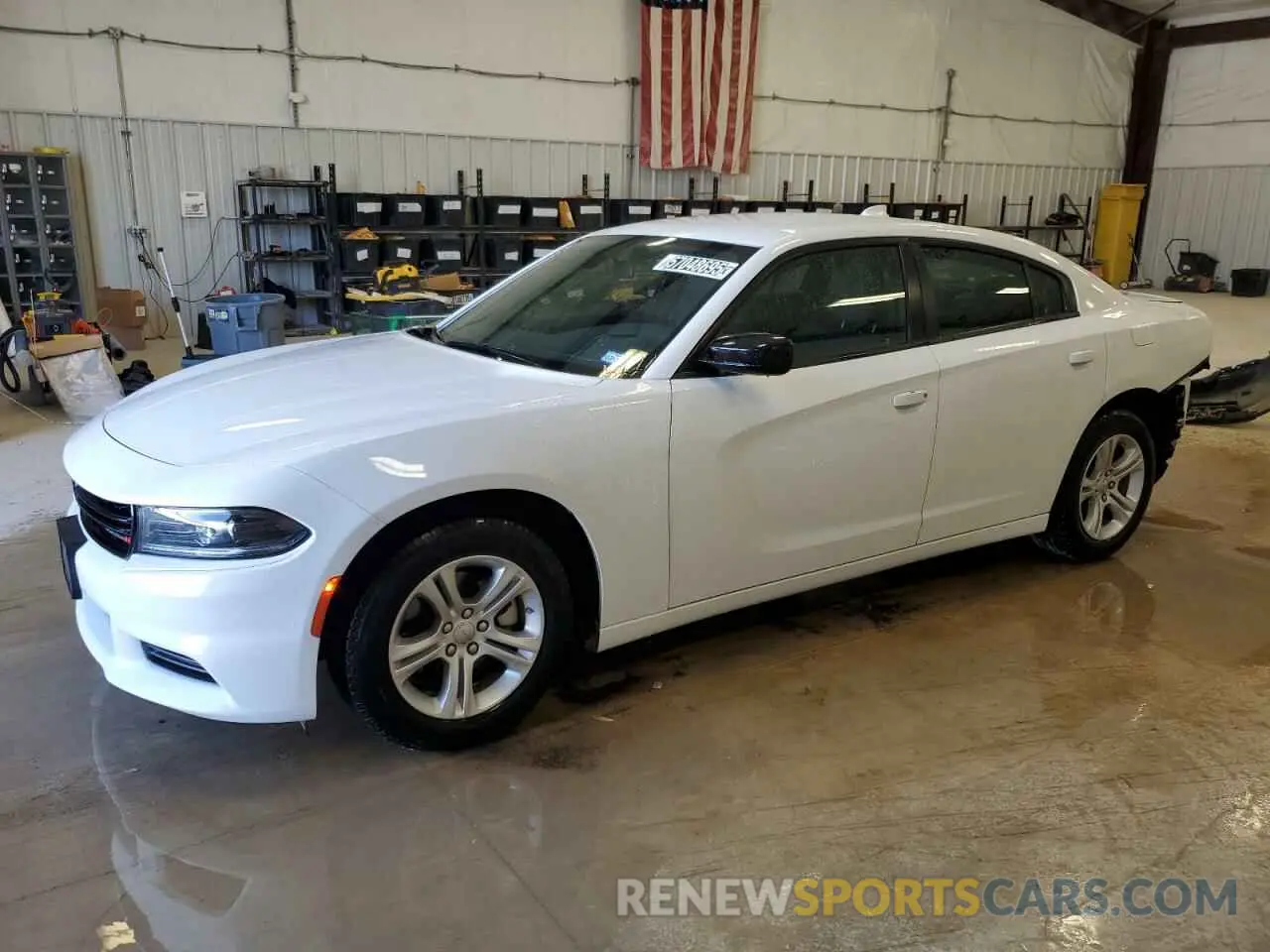 1 Photograph of a damaged car 2C3CDXBG5PH523786 DODGE CHARGER 2023