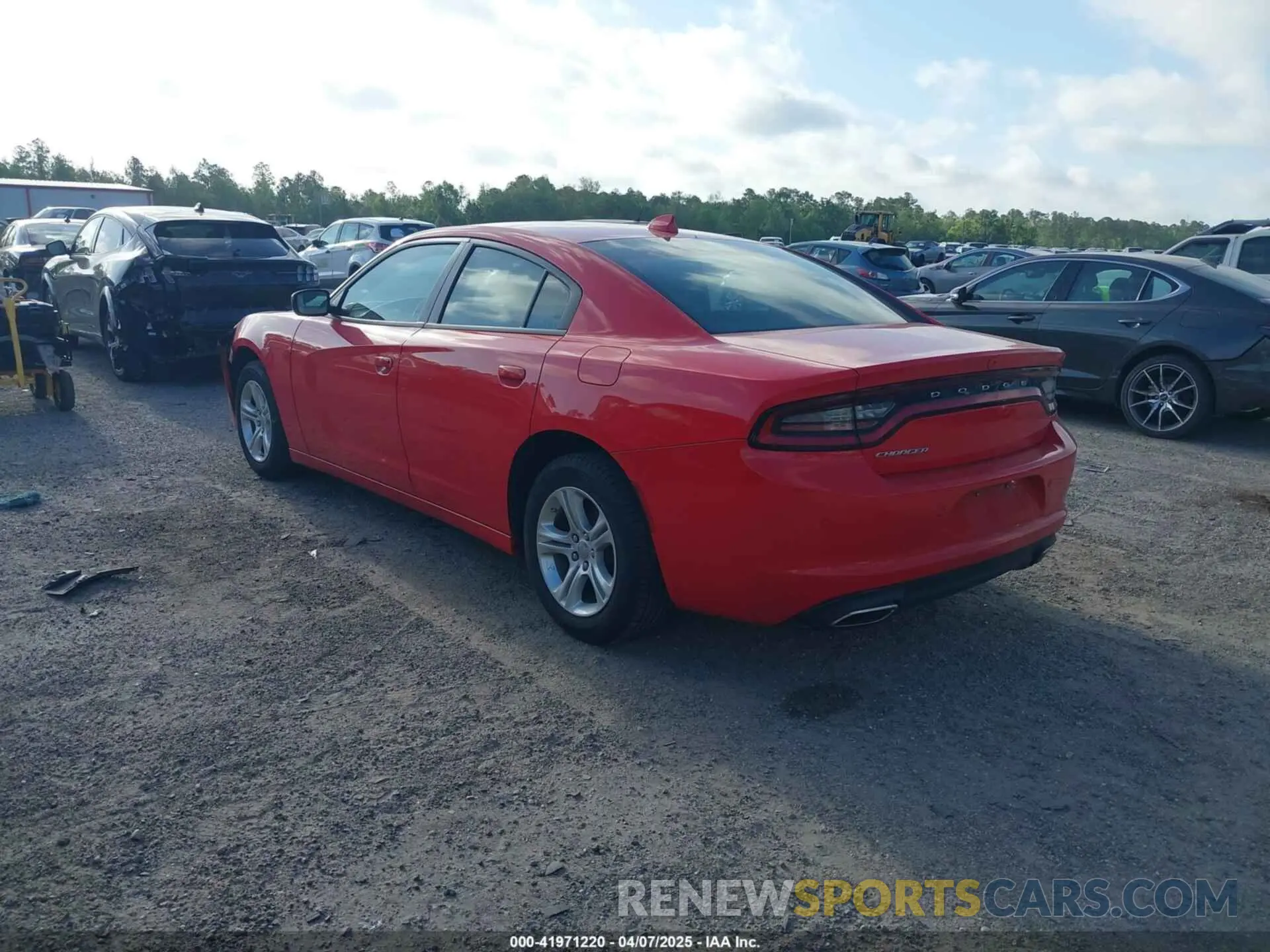 3 Photograph of a damaged car 2C3CDXBG5PH563608 DODGE CHARGER 2023