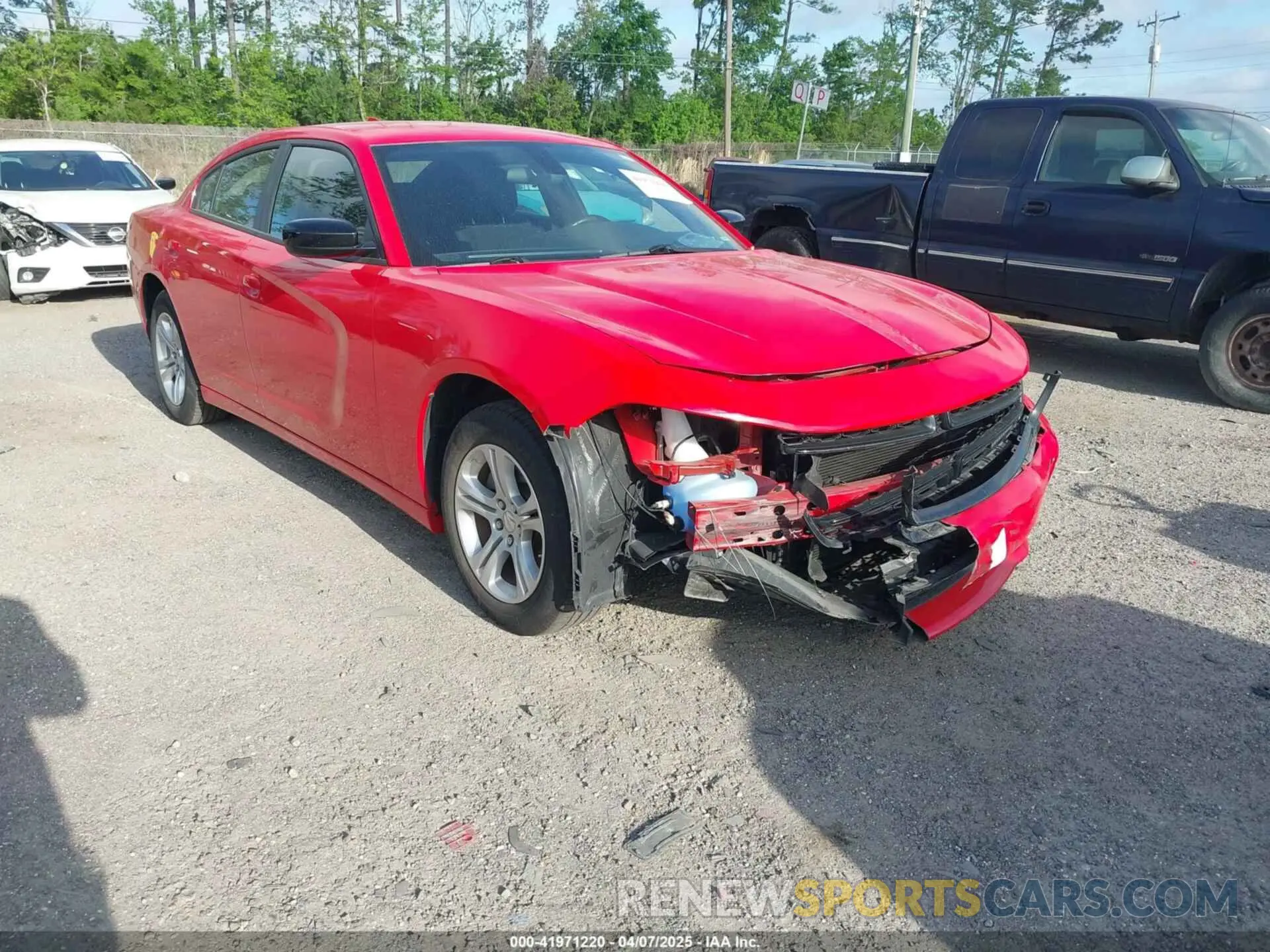6 Photograph of a damaged car 2C3CDXBG5PH563608 DODGE CHARGER 2023