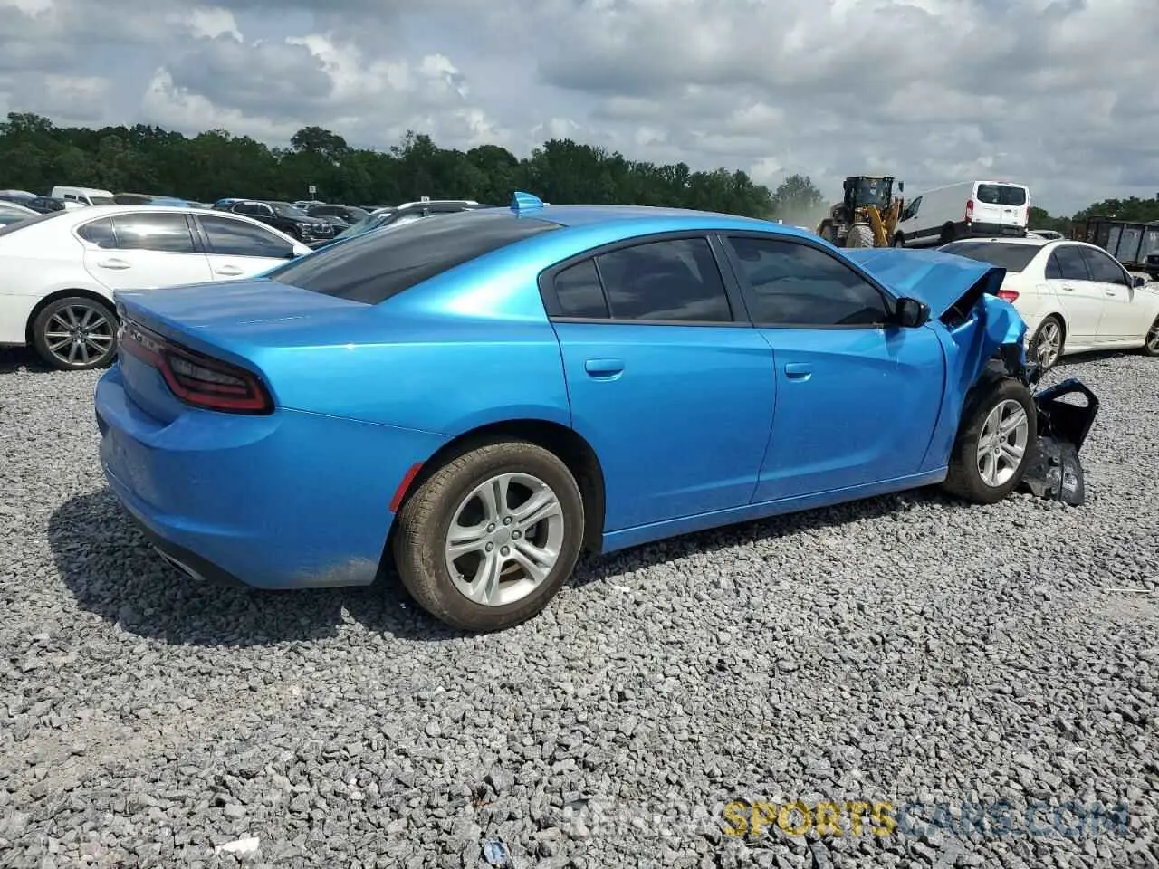 3 Photograph of a damaged car 2C3CDXBG5PH595085 DODGE CHARGER 2023