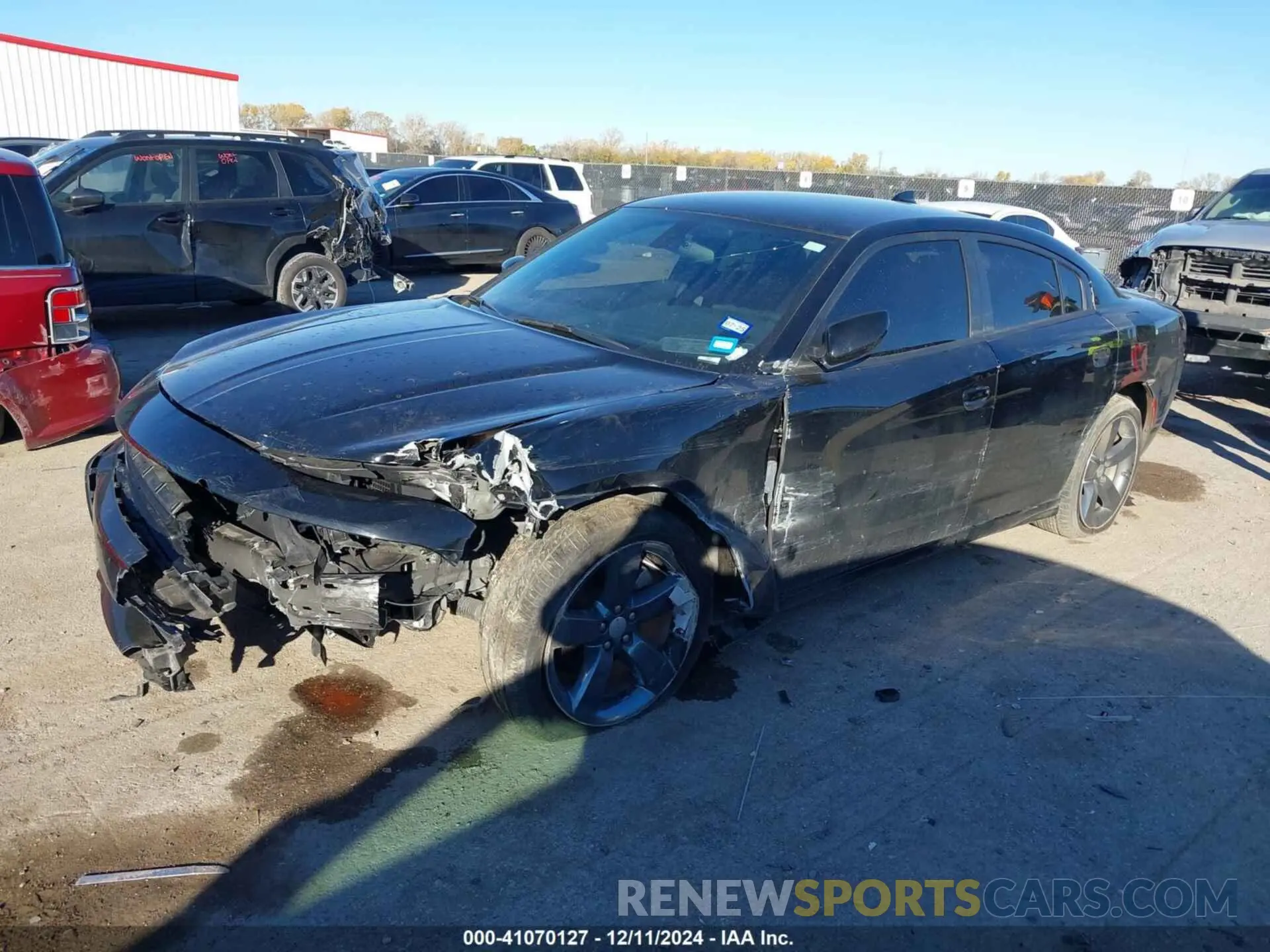 2 Photograph of a damaged car 2C3CDXBG5PH609759 DODGE CHARGER 2023