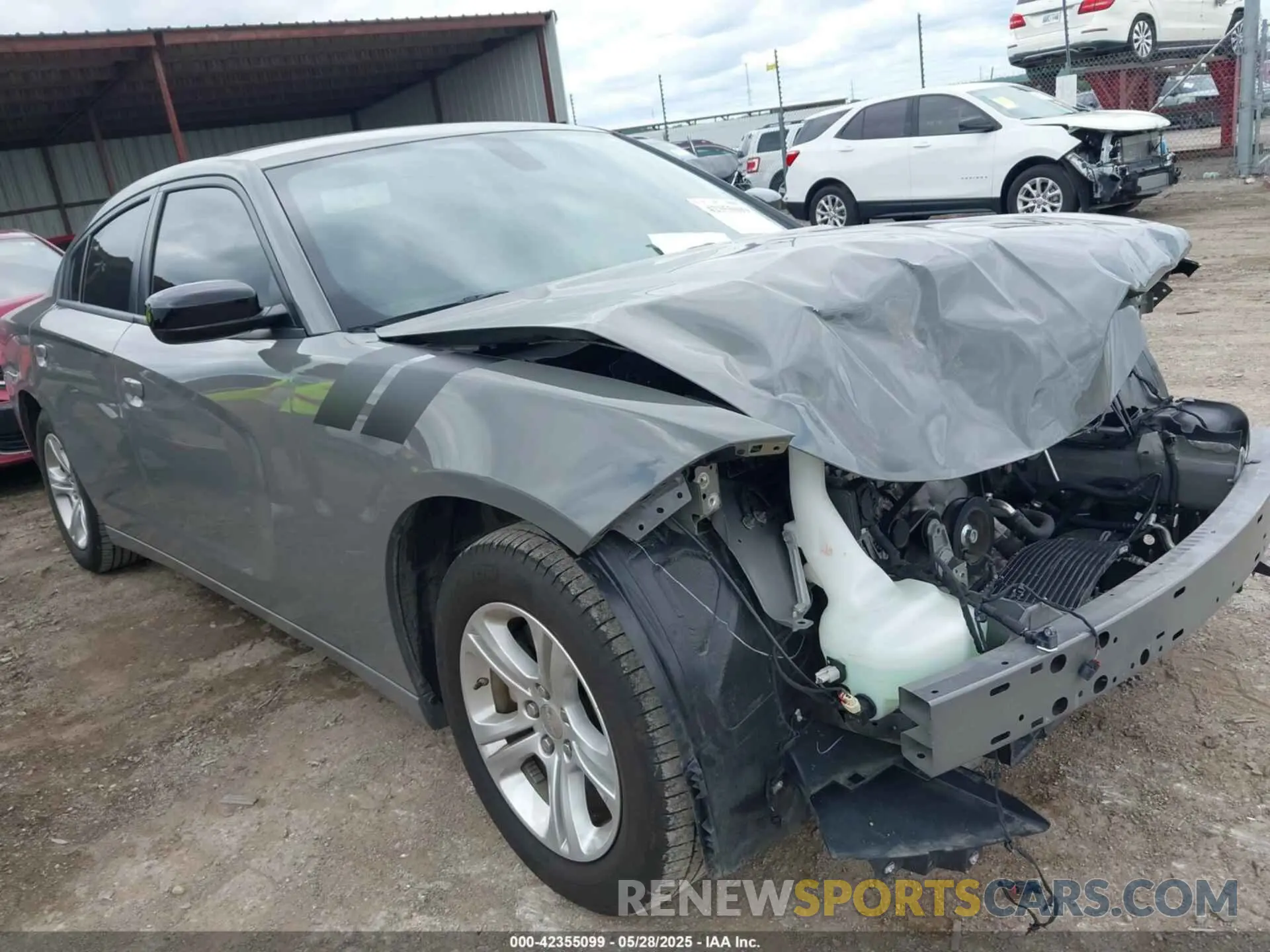 1 Photograph of a damaged car 2C3CDXBG5PH639893 DODGE CHARGER 2023