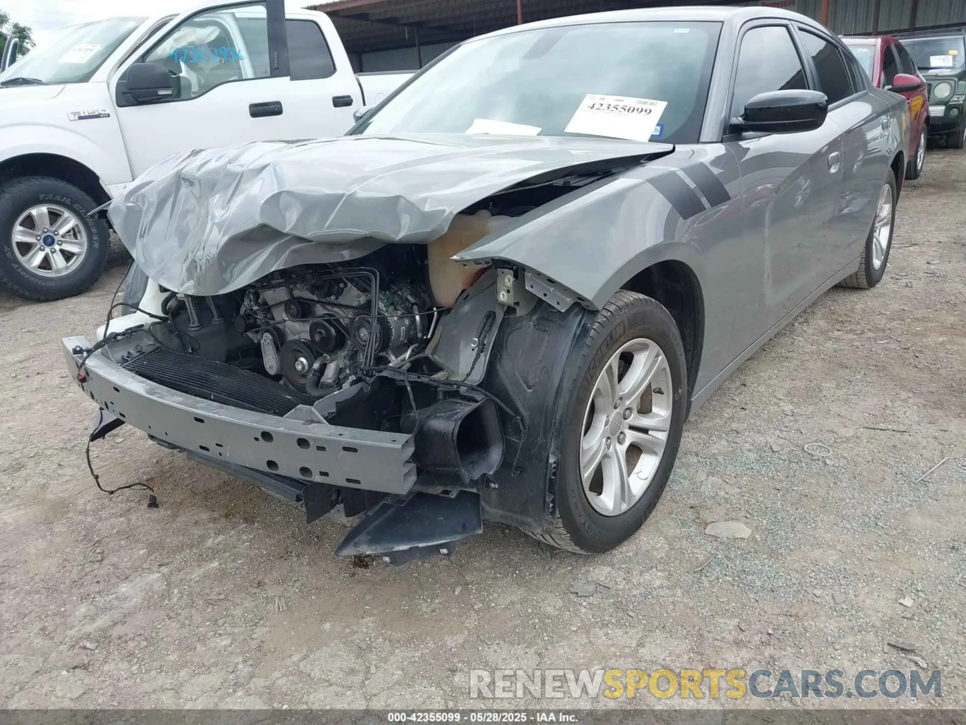2 Photograph of a damaged car 2C3CDXBG5PH639893 DODGE CHARGER 2023