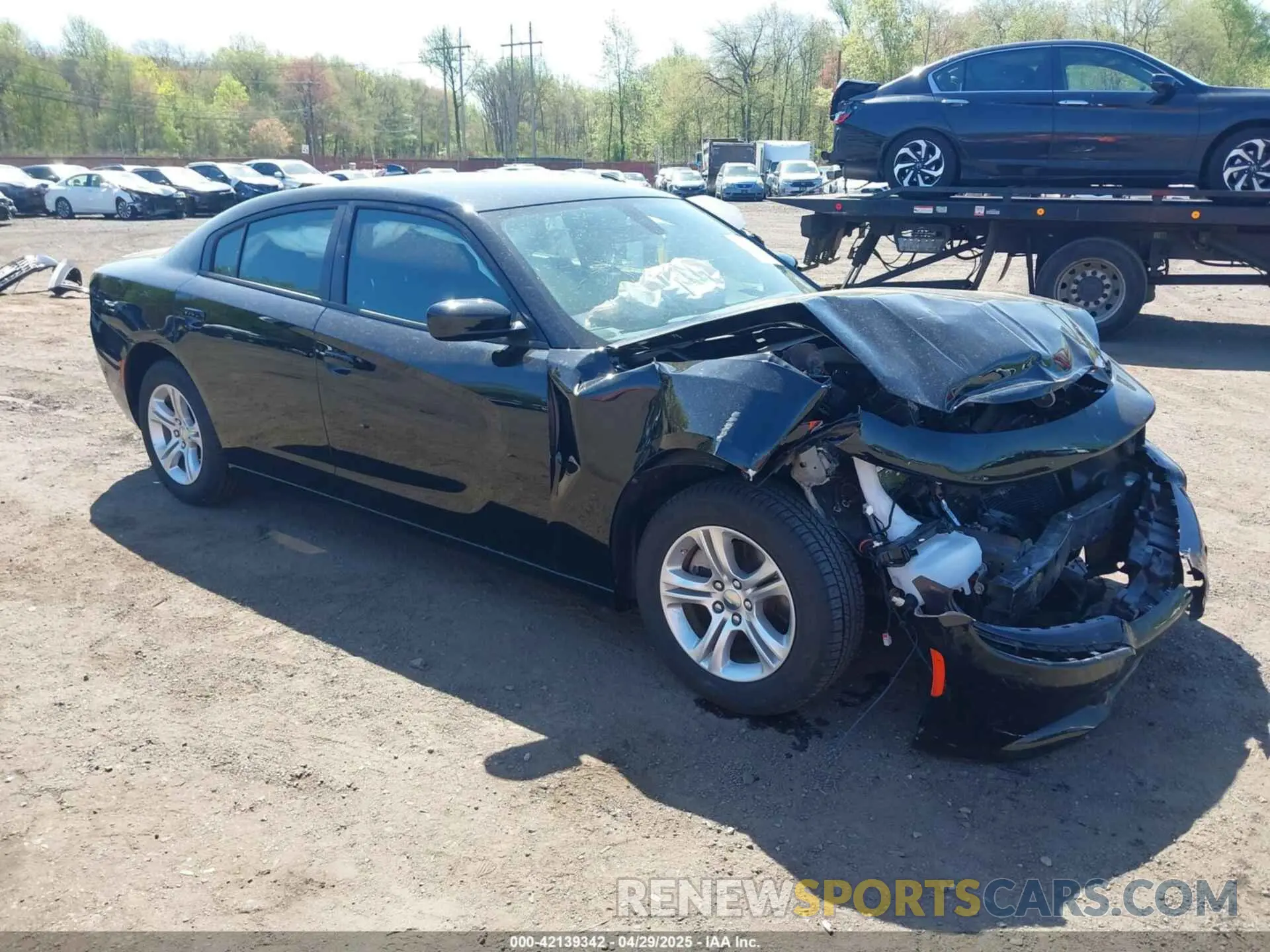 1 Photograph of a damaged car 2C3CDXBG5PH659755 DODGE CHARGER 2023
