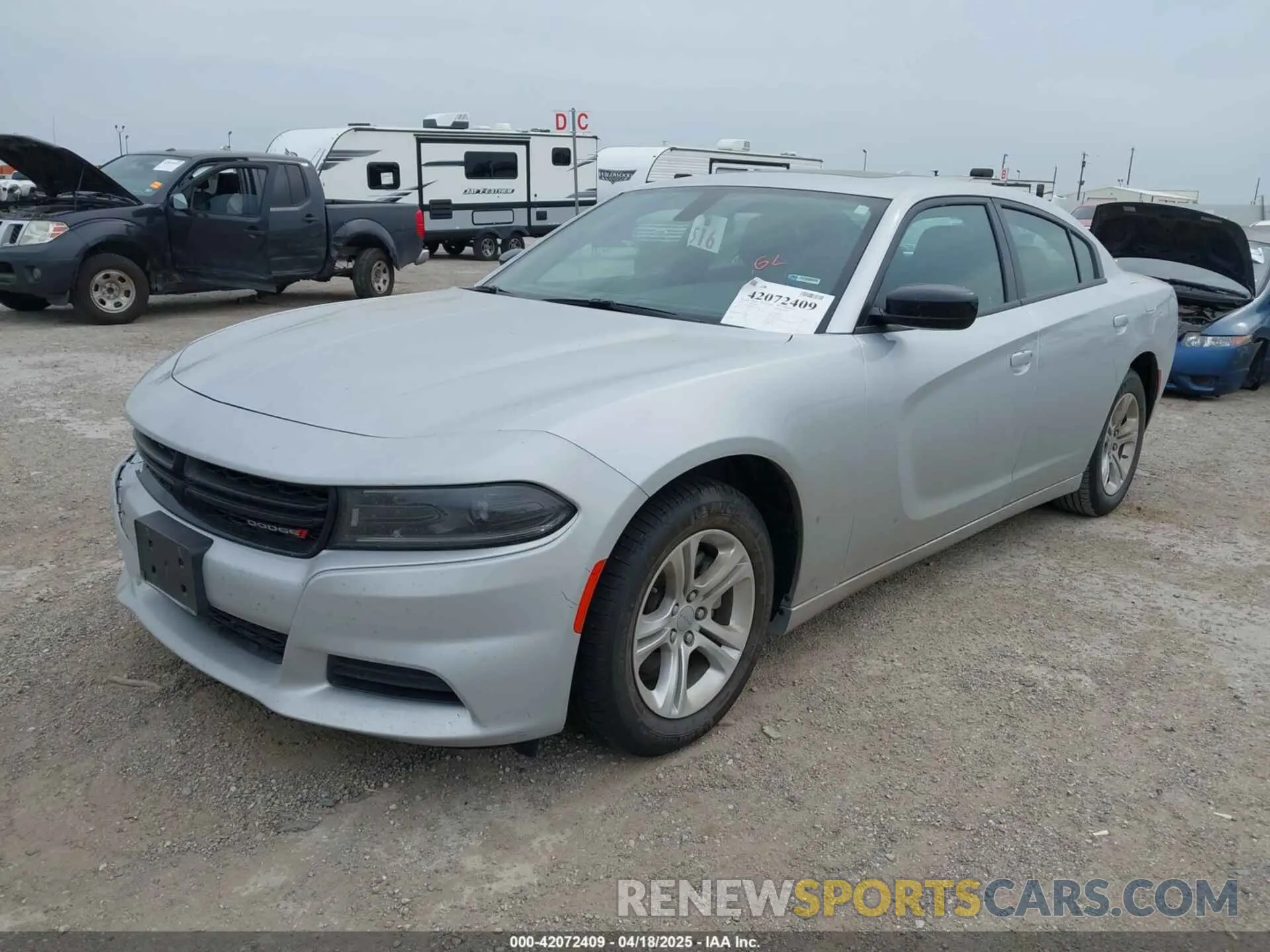 2 Photograph of a damaged car 2C3CDXBG5PH674174 DODGE CHARGER 2023
